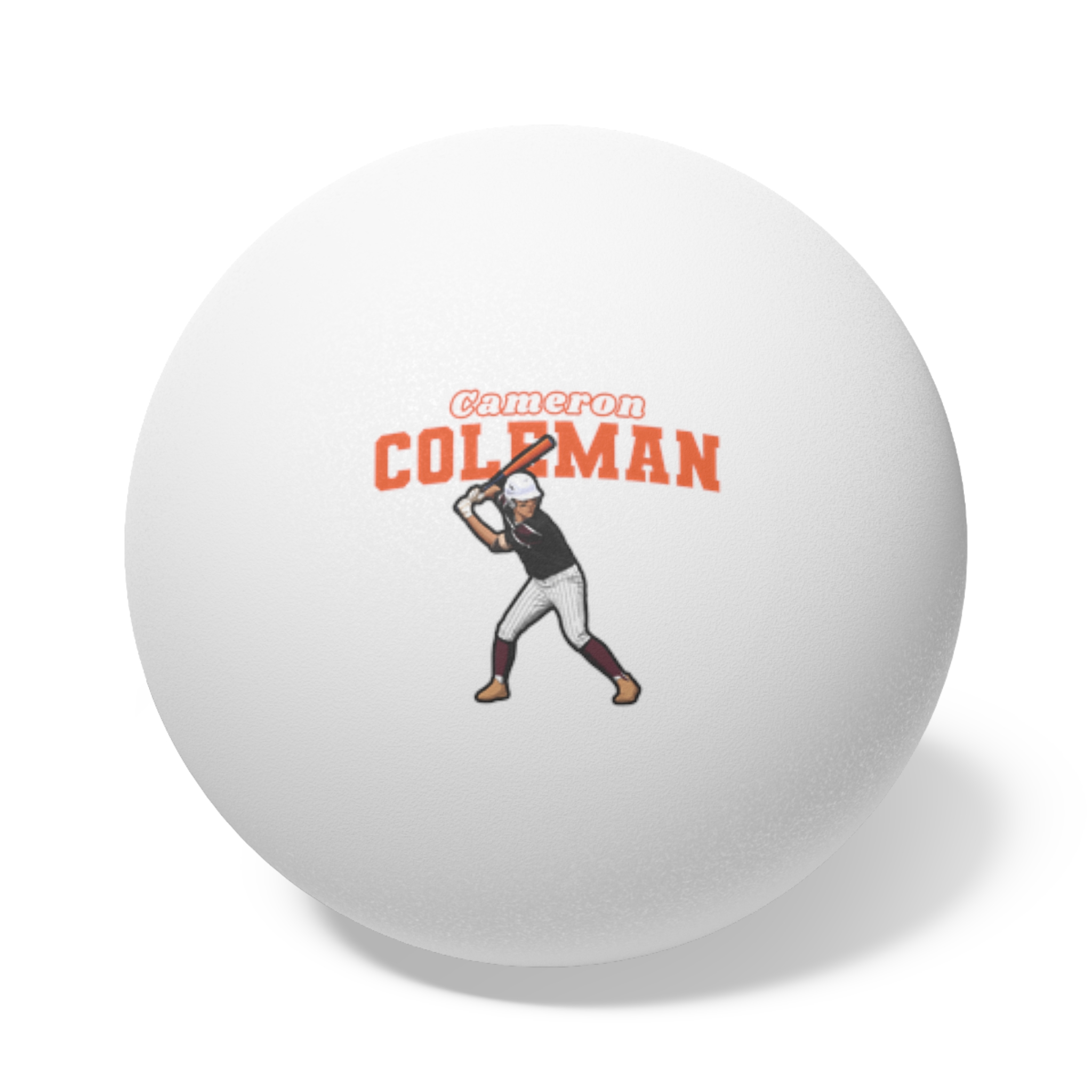 Ping Pong Balls, 6 pcs — character_name_arch in White