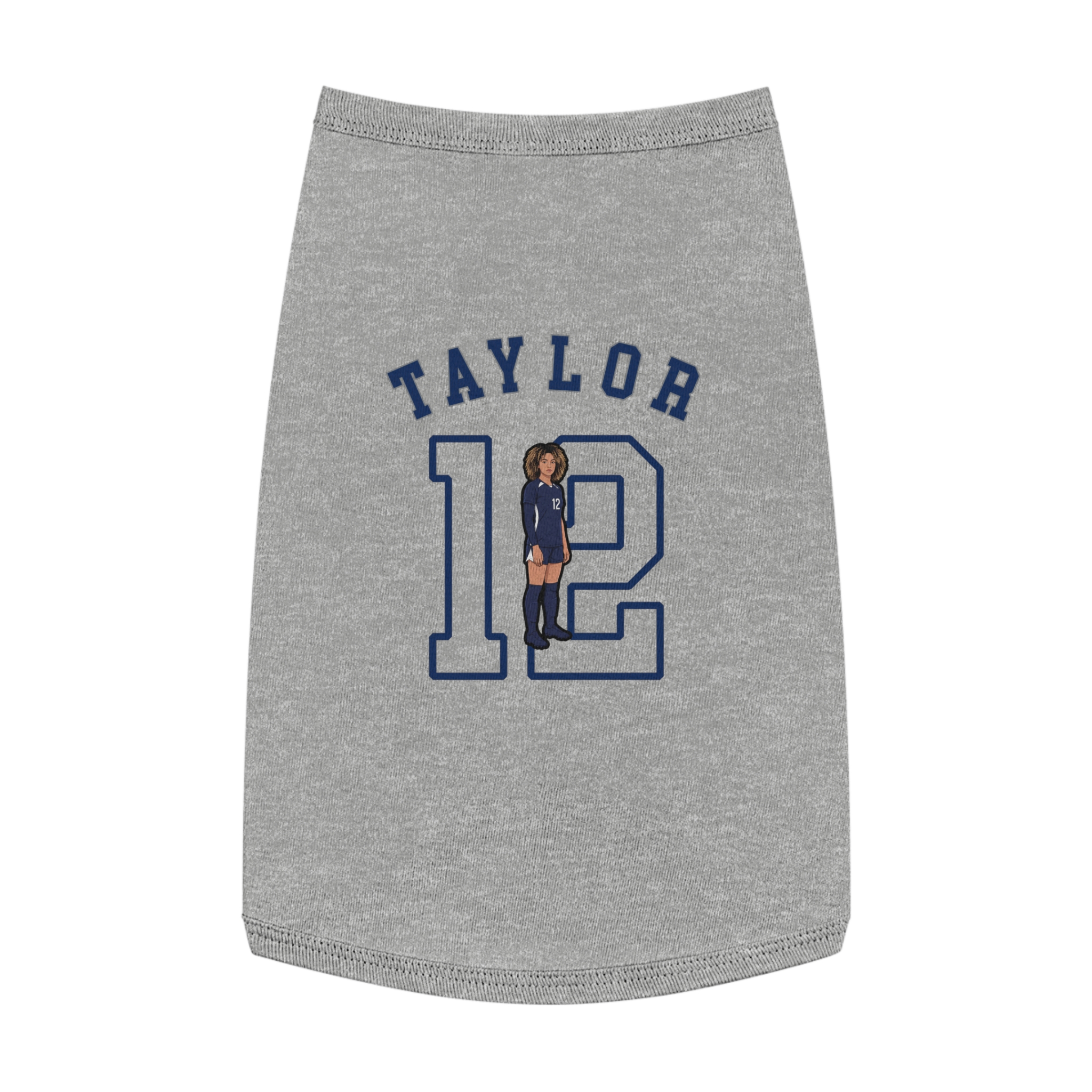Pet Tank Top — character_shirsey_arch in White