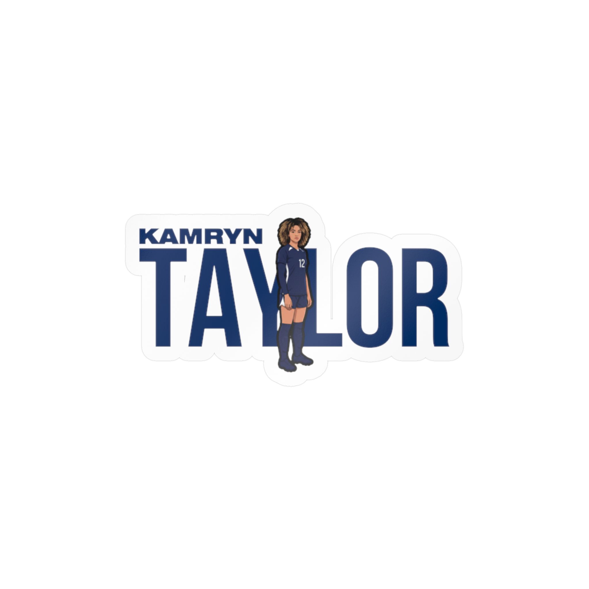 Vinyl Sticker — character_player_name in Classic