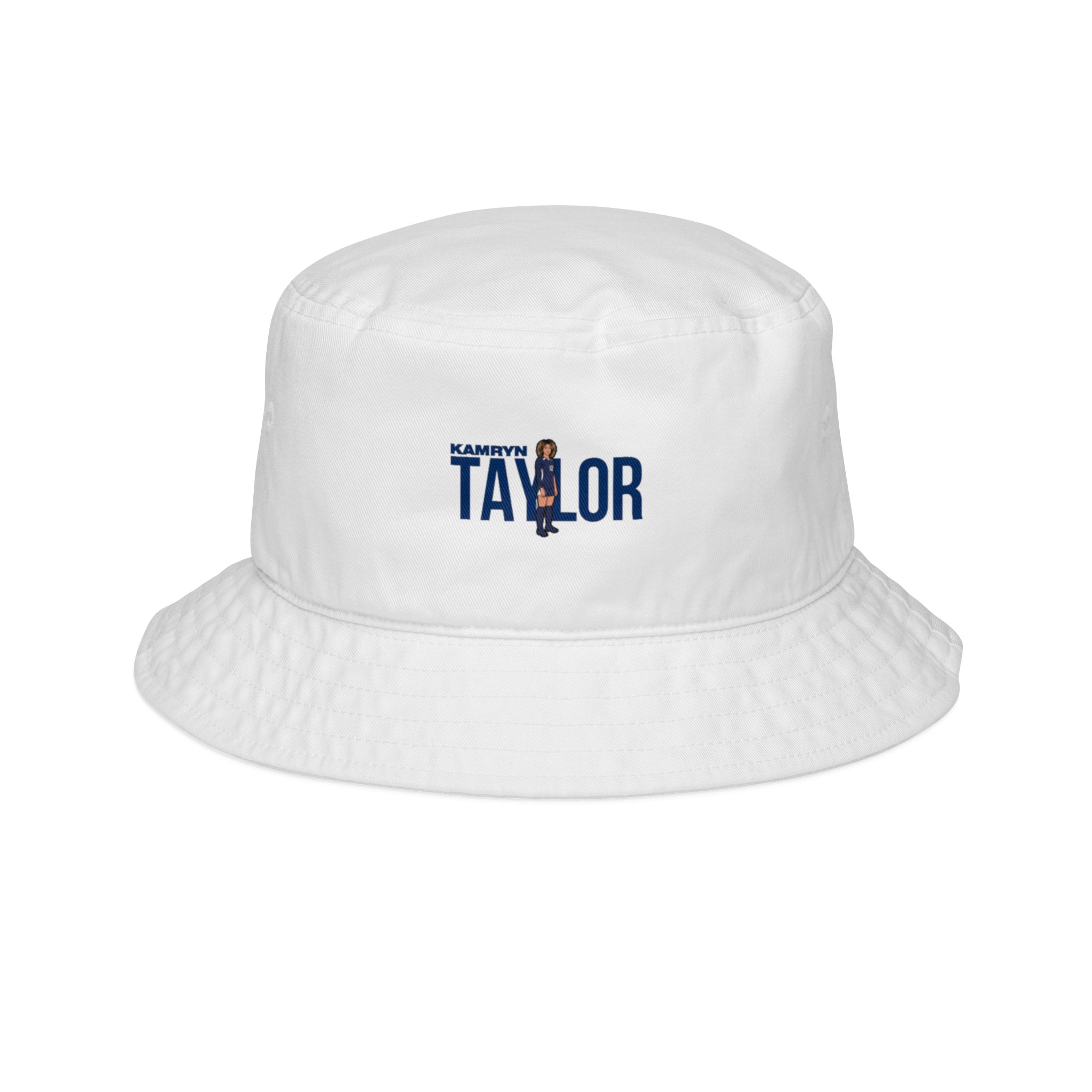Bucket Hat — character_player_name in White