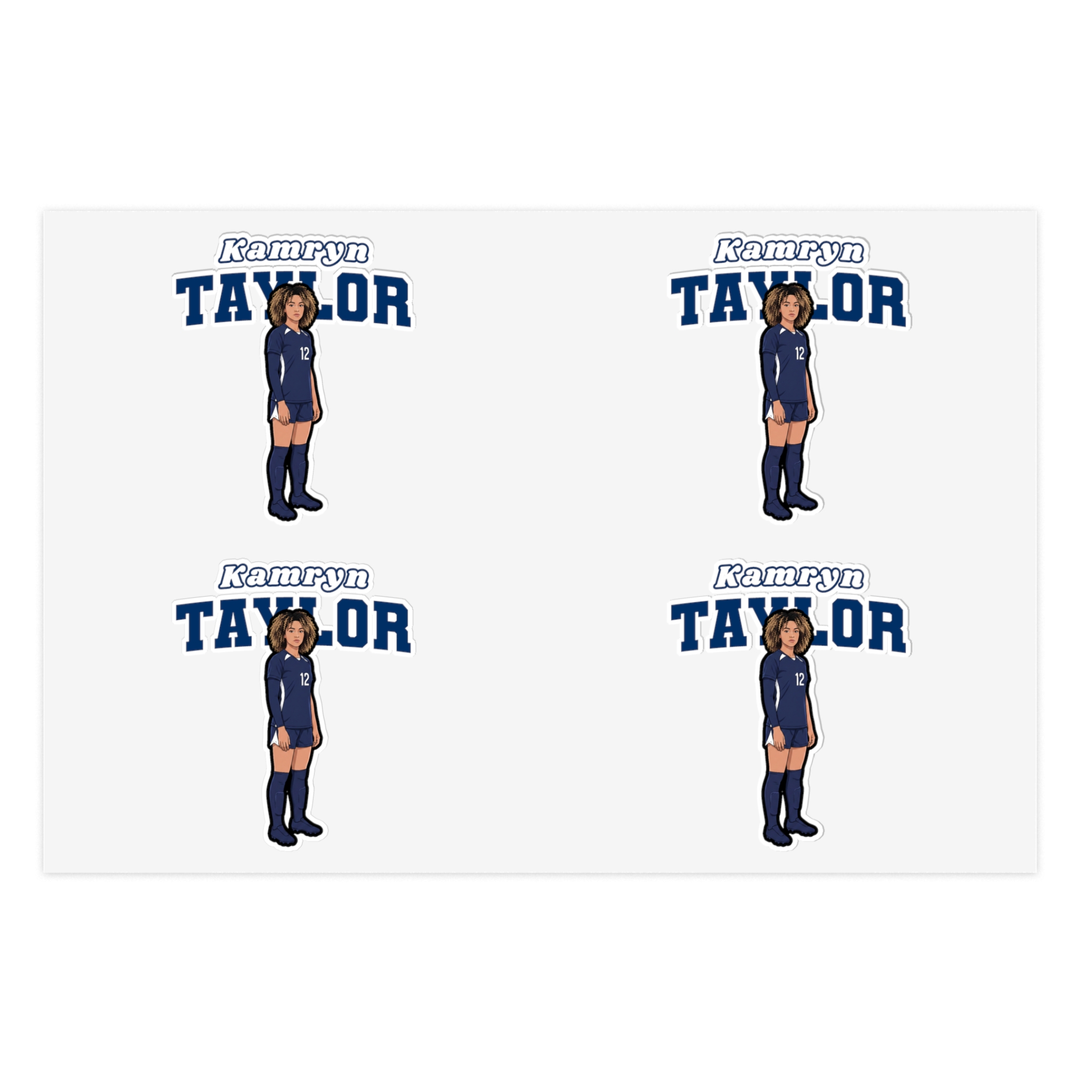 Sticker Sheet — character_name_arch in Classic