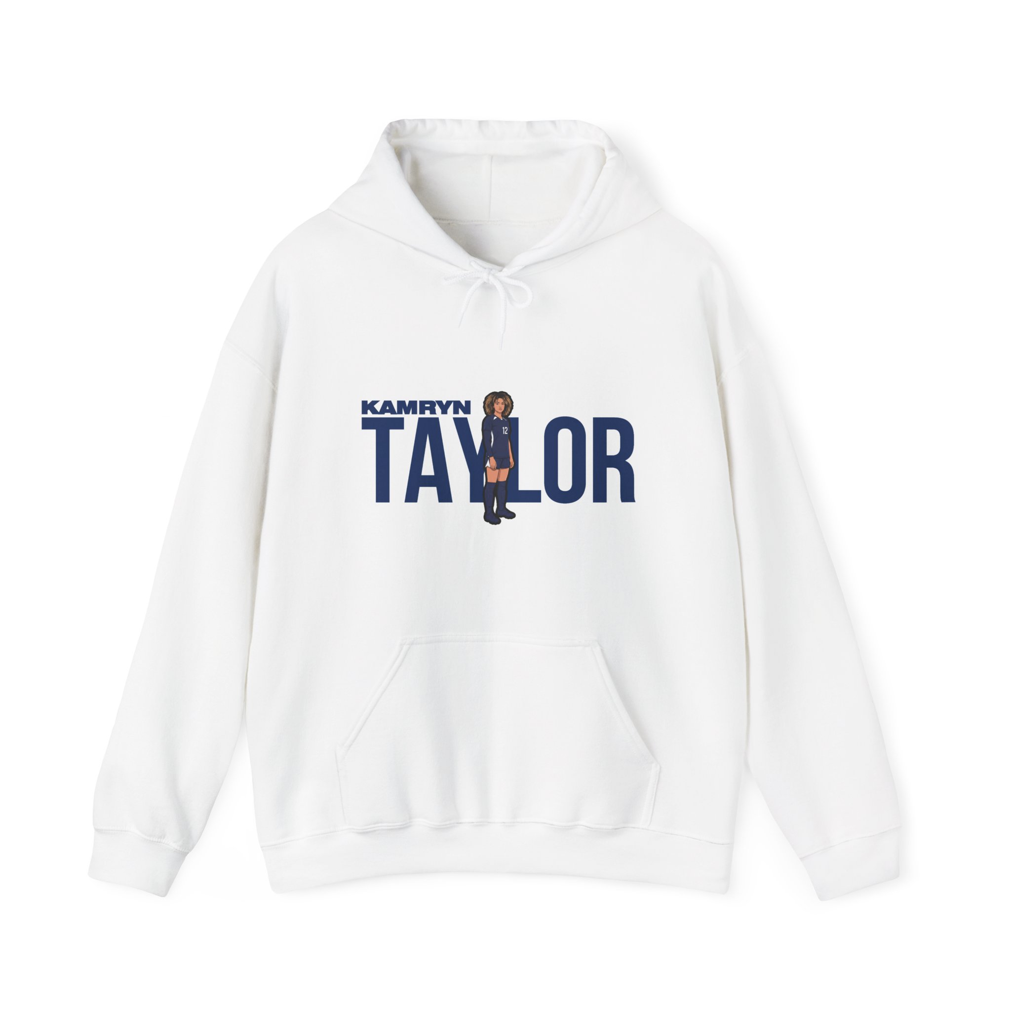 Hoodie — character_player_name in White