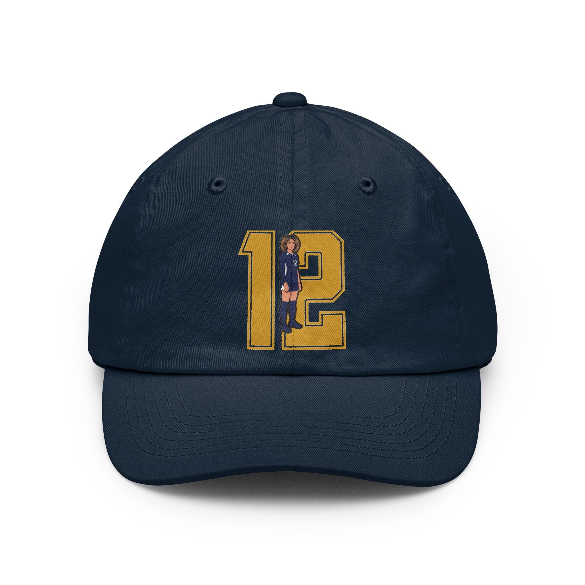 Classic Cap — character_number in Navy