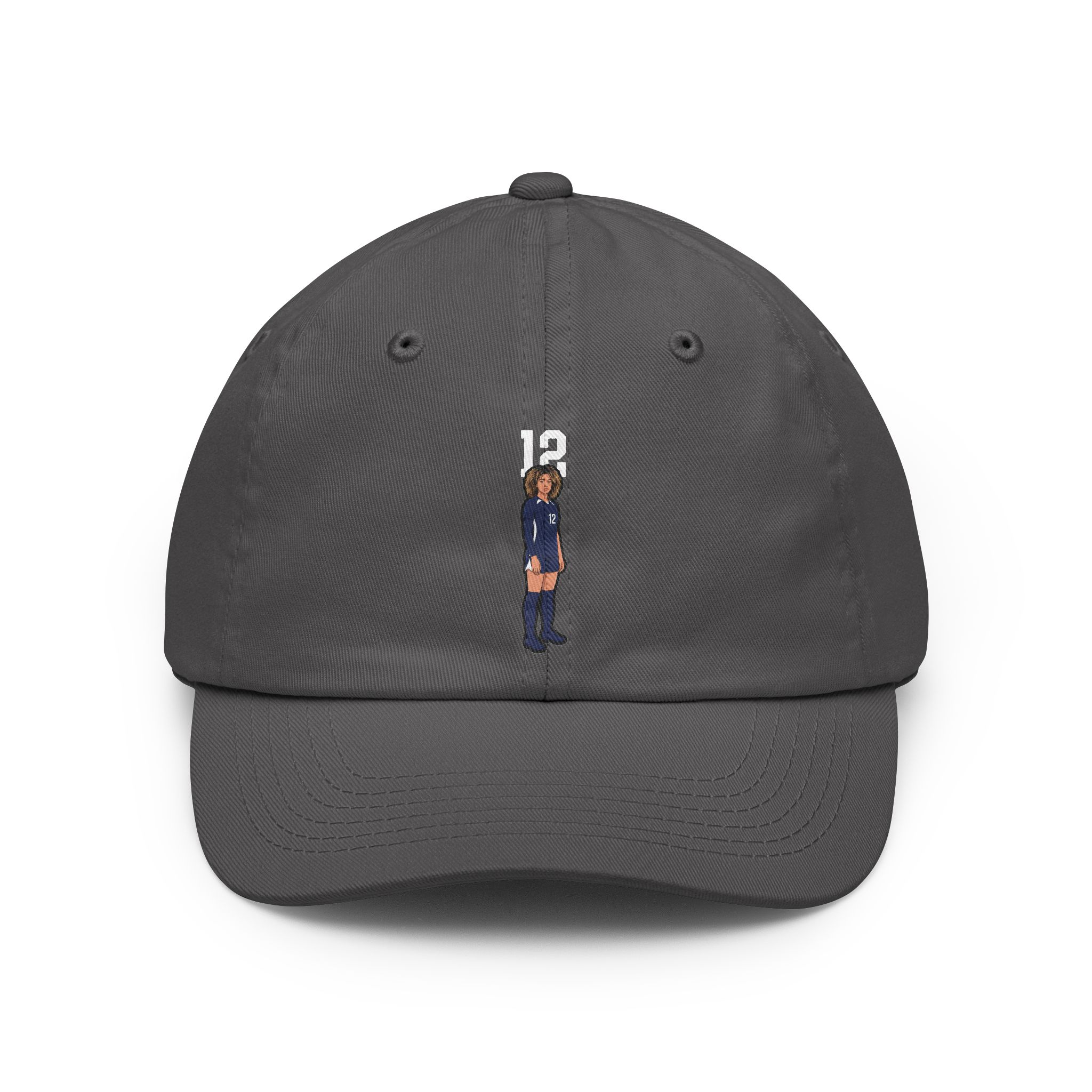 Classic Cap — character_number_top in Grey