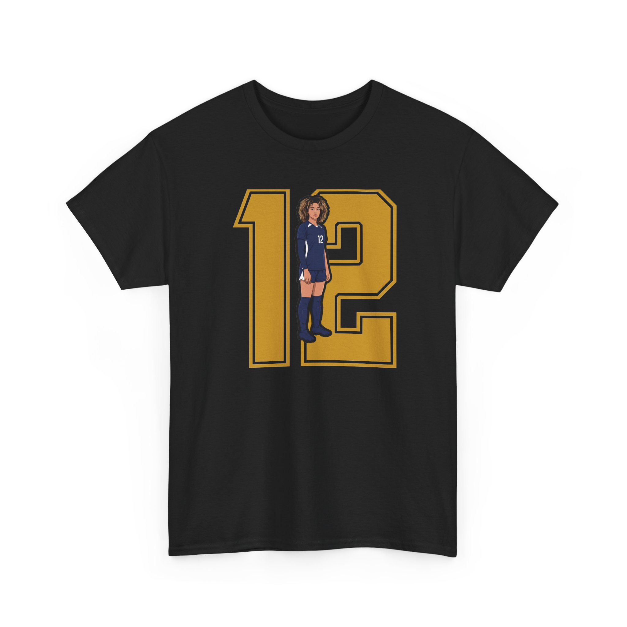 Tee — character_number in Black