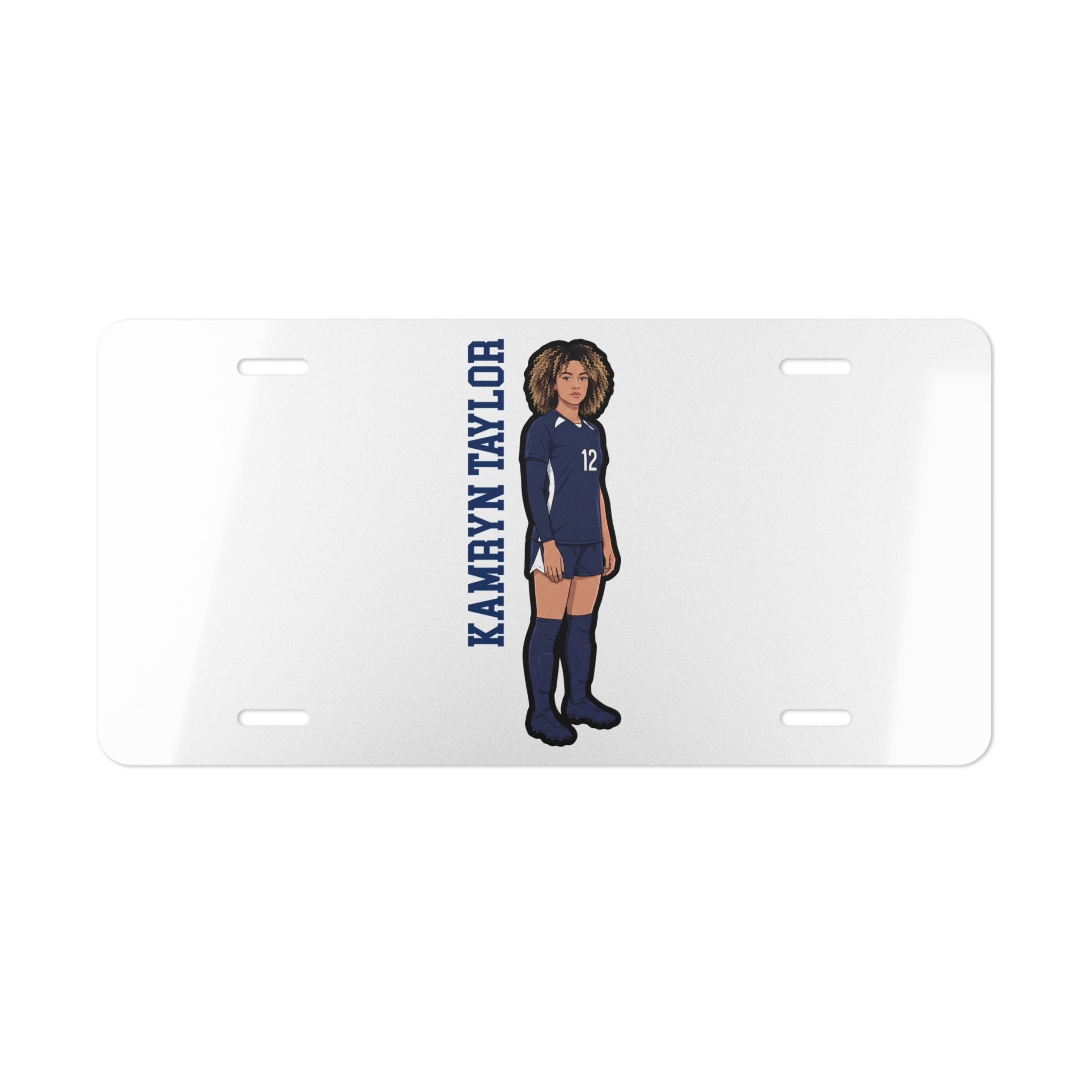 License Plate — character_name_vertical in Classic