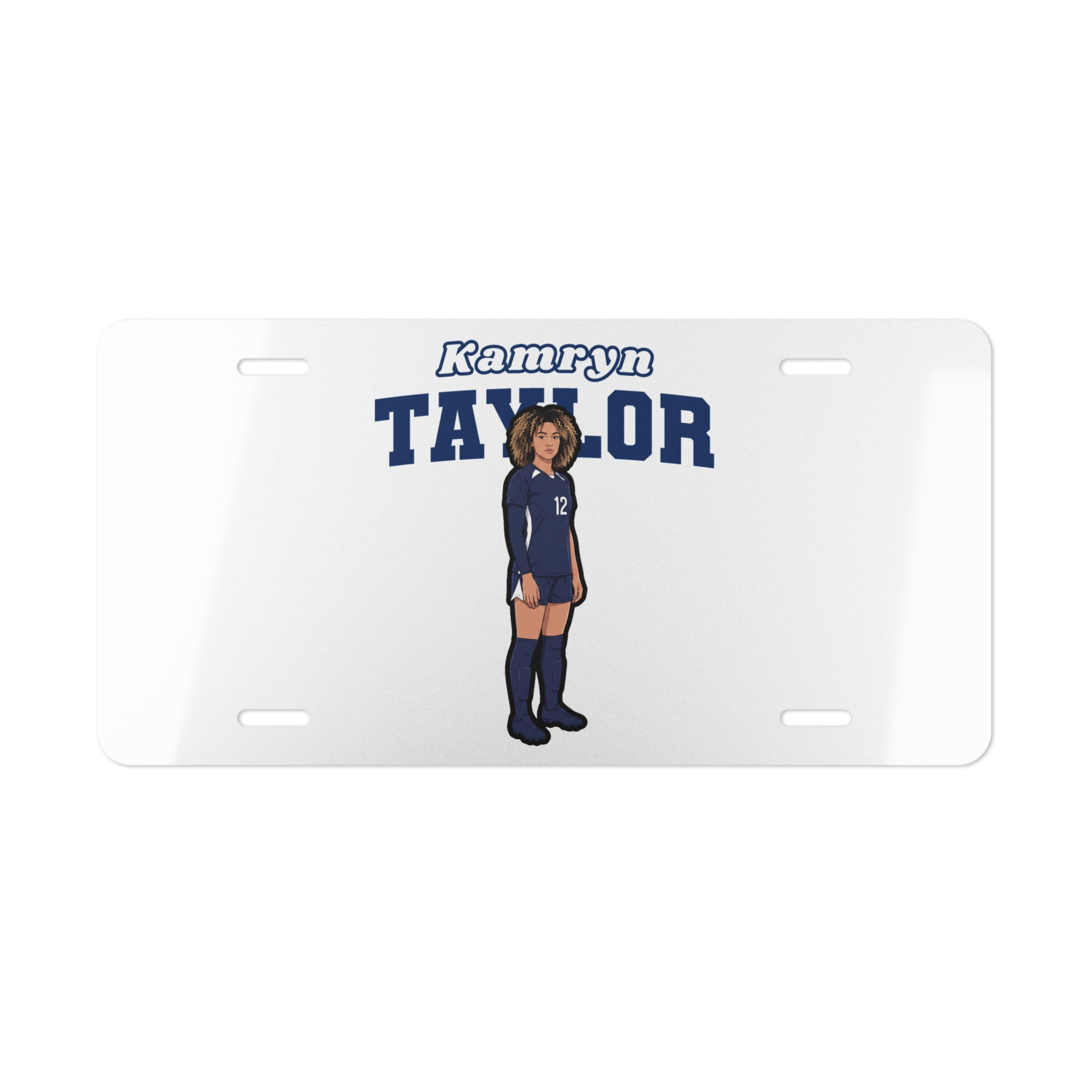 License Plate — character_name_arch in Classic