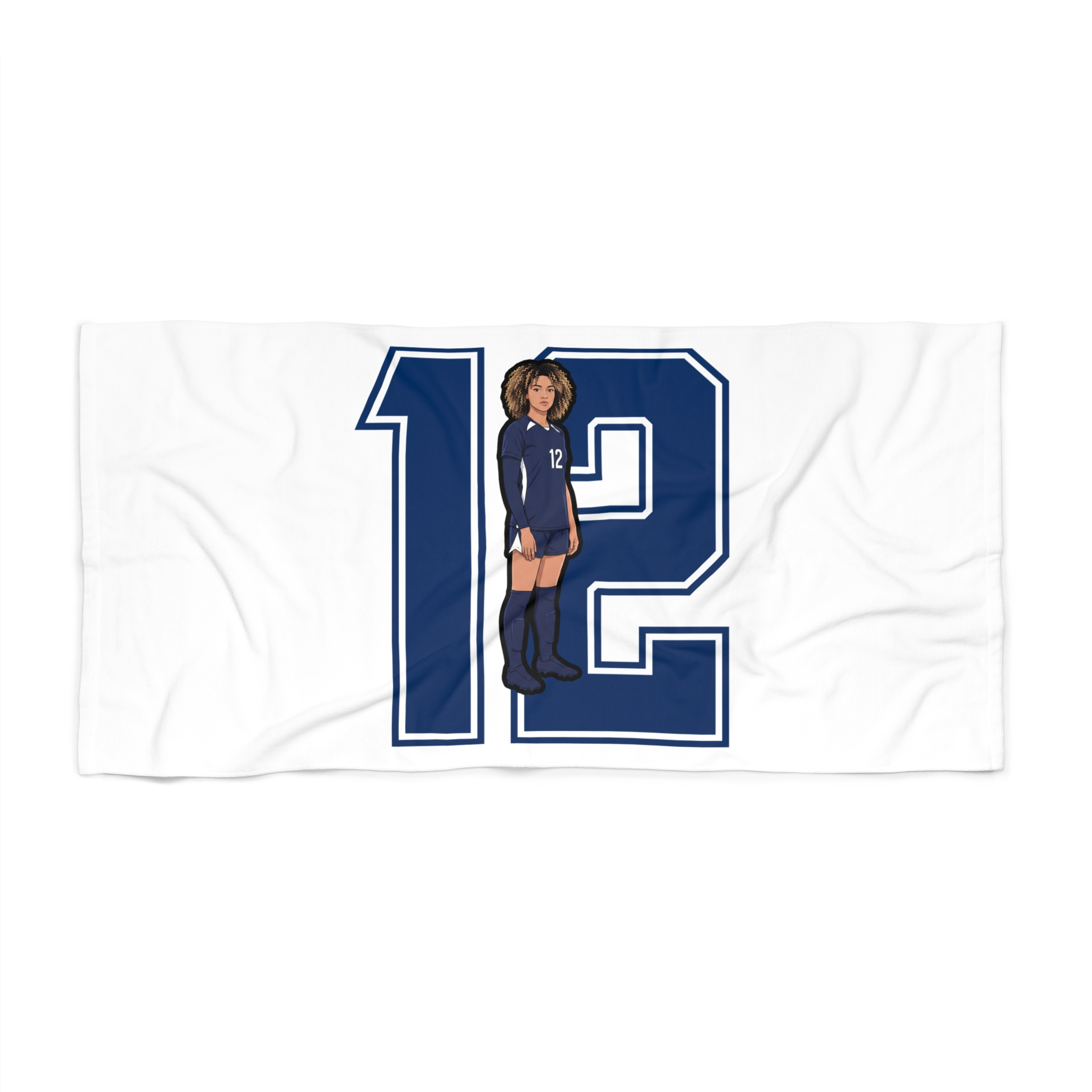 Beach Towel — character_number in Classic