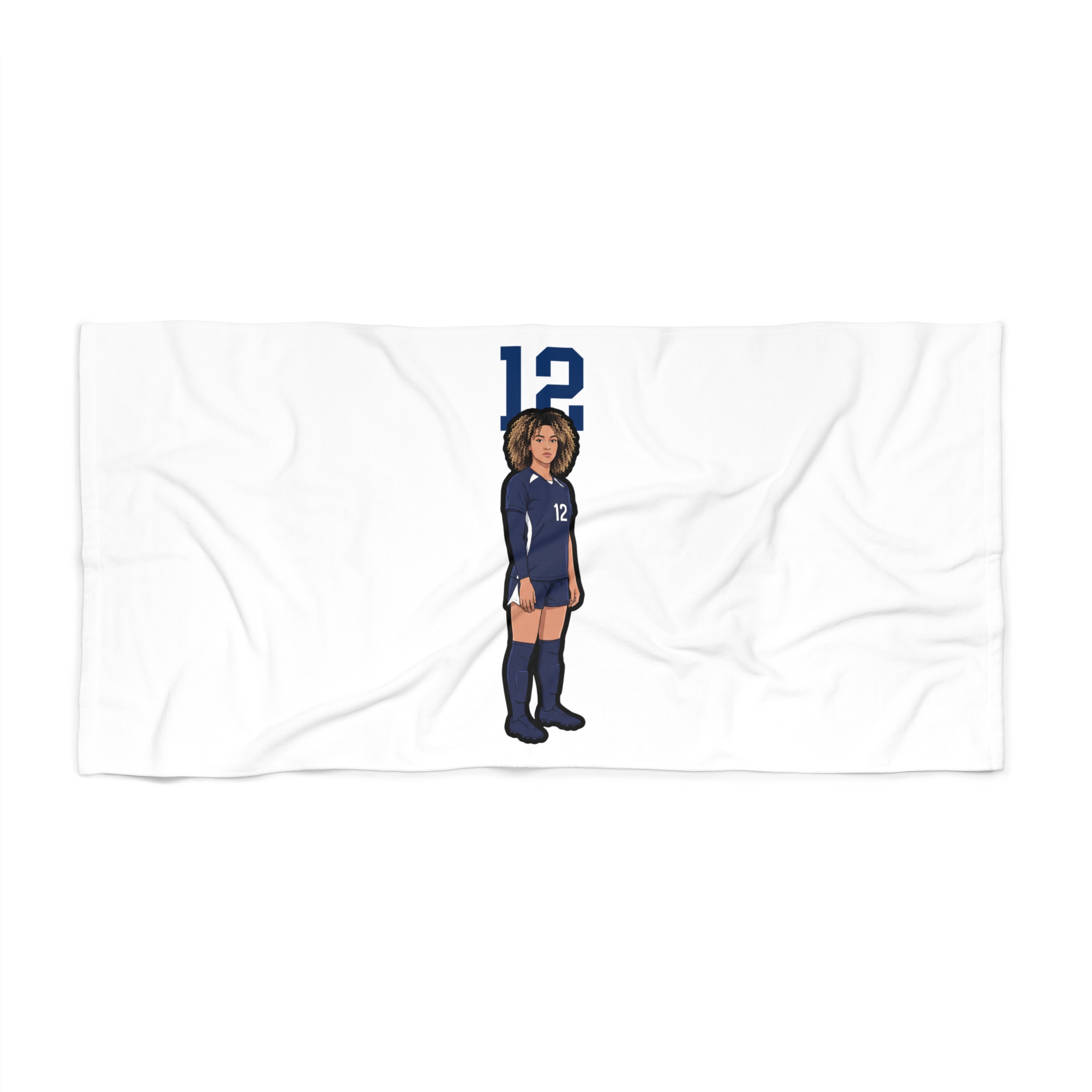 Beach Towel — character_number_top in Classic