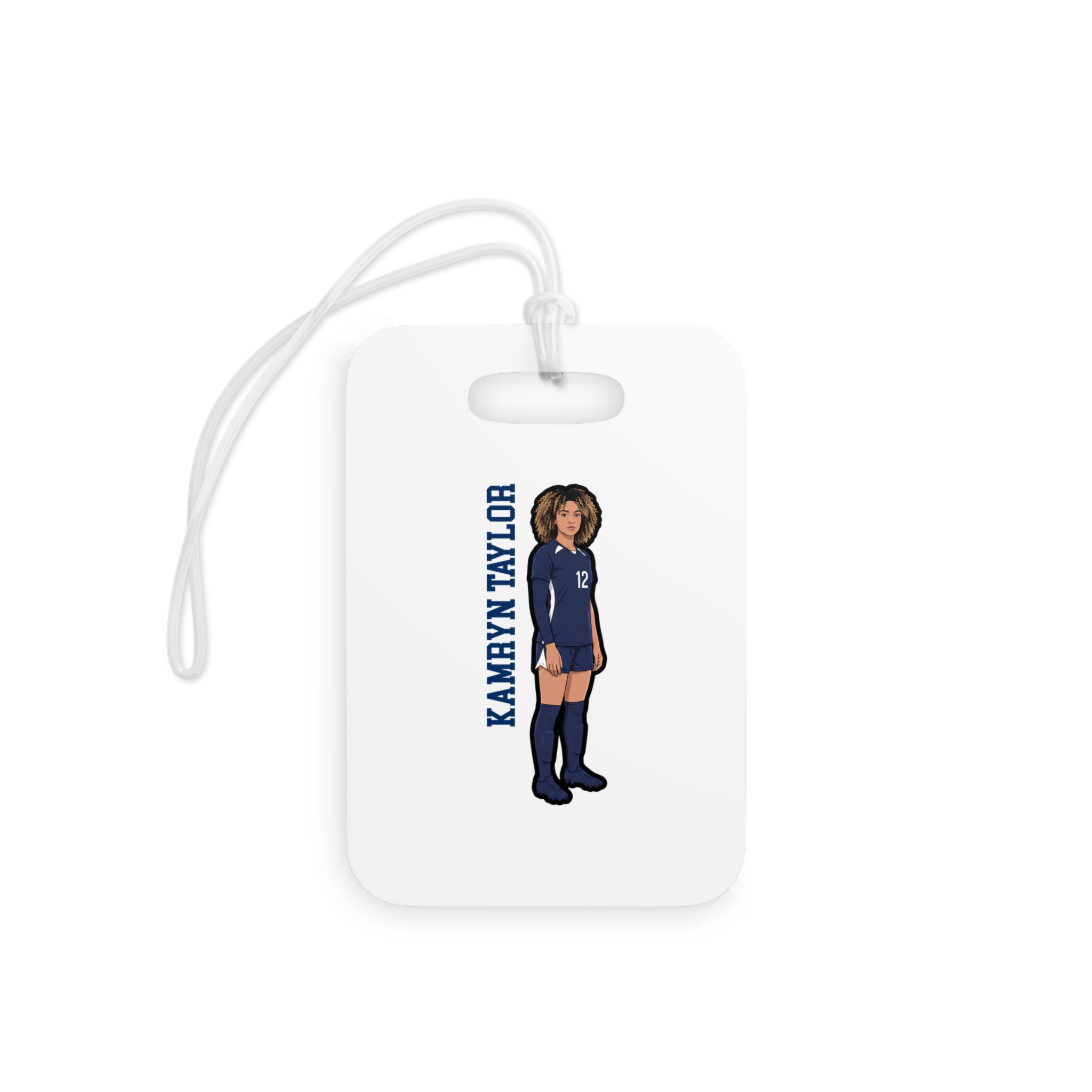 Bag Tag — character_name_vertical in Classic
