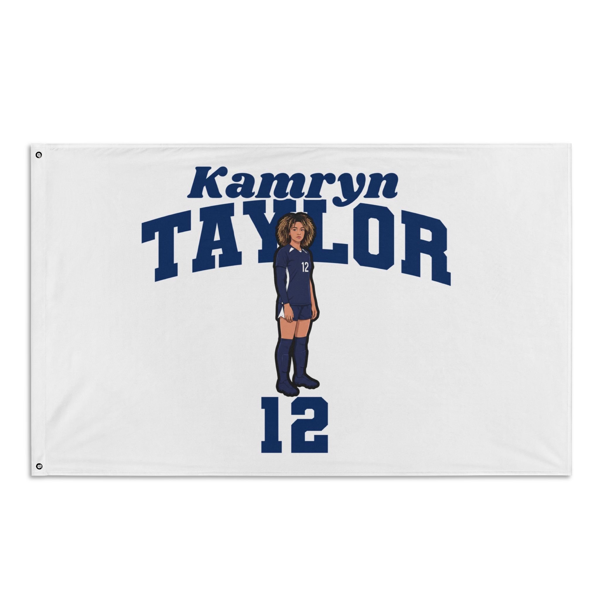 Flag (35 × 56 in) — character_signature_arch in Classic