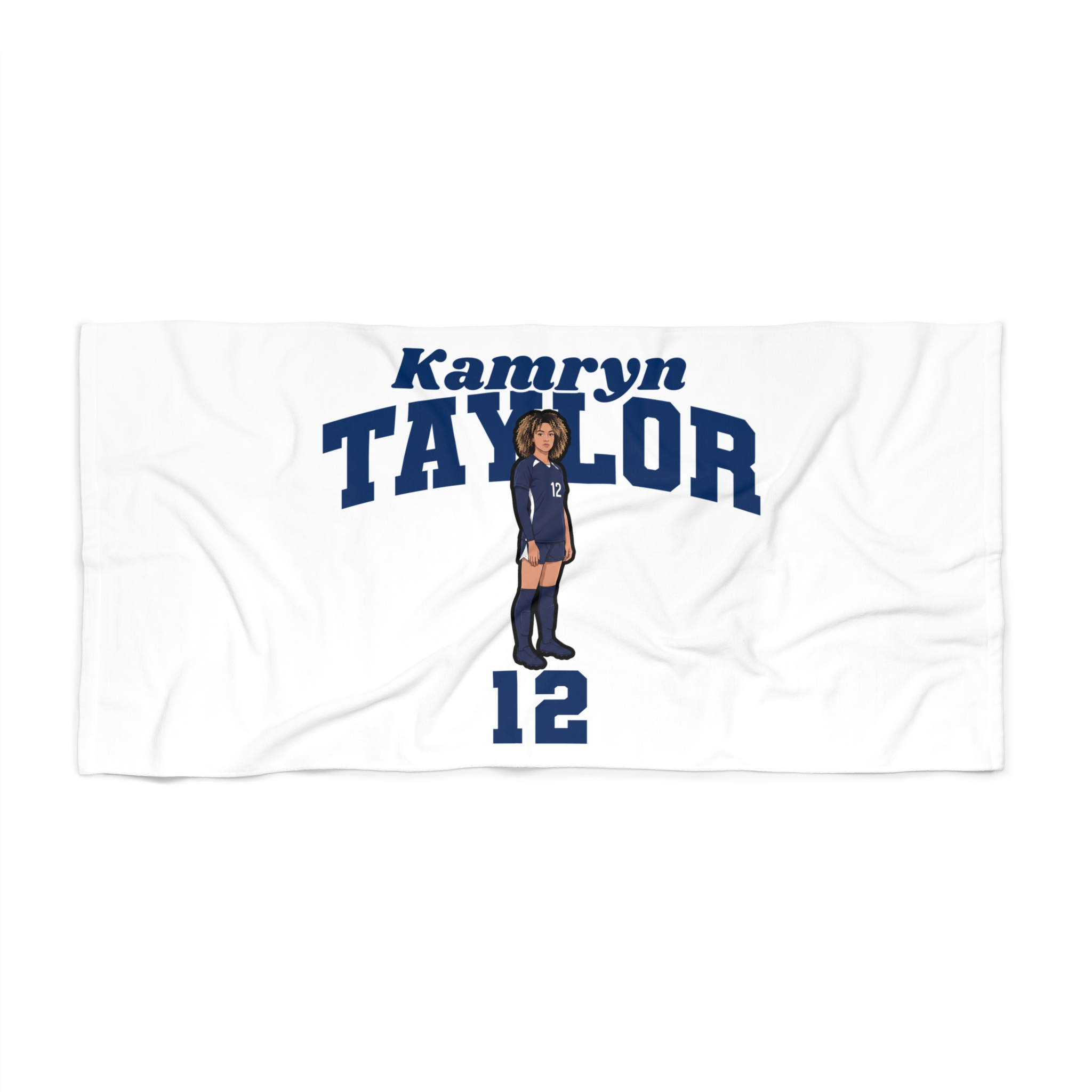 Beach Towel — character_signature_arch in Classic