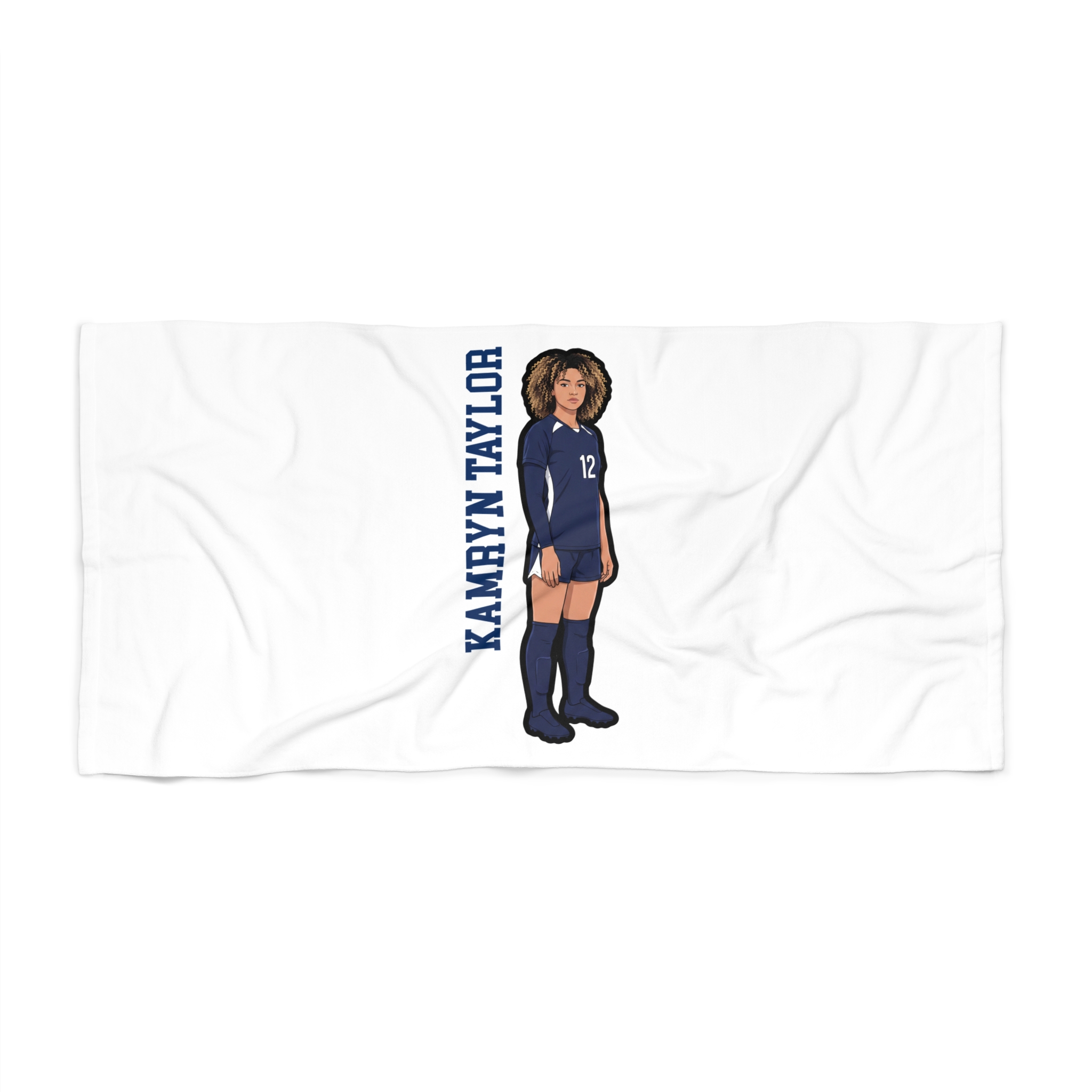 Beach Towel — character_name_vertical in Classic