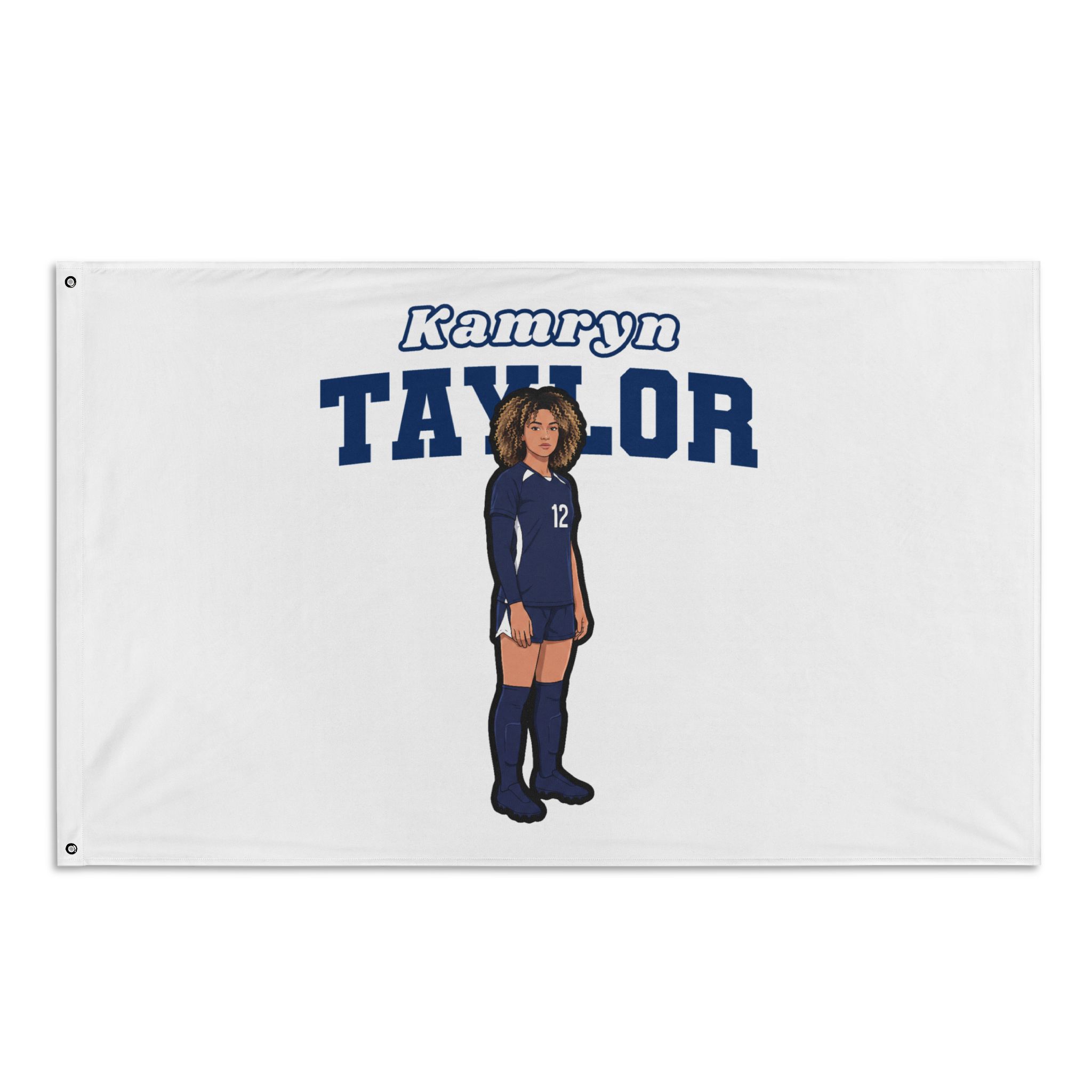 Flag (35 × 56 in) — character_name_arch in Classic