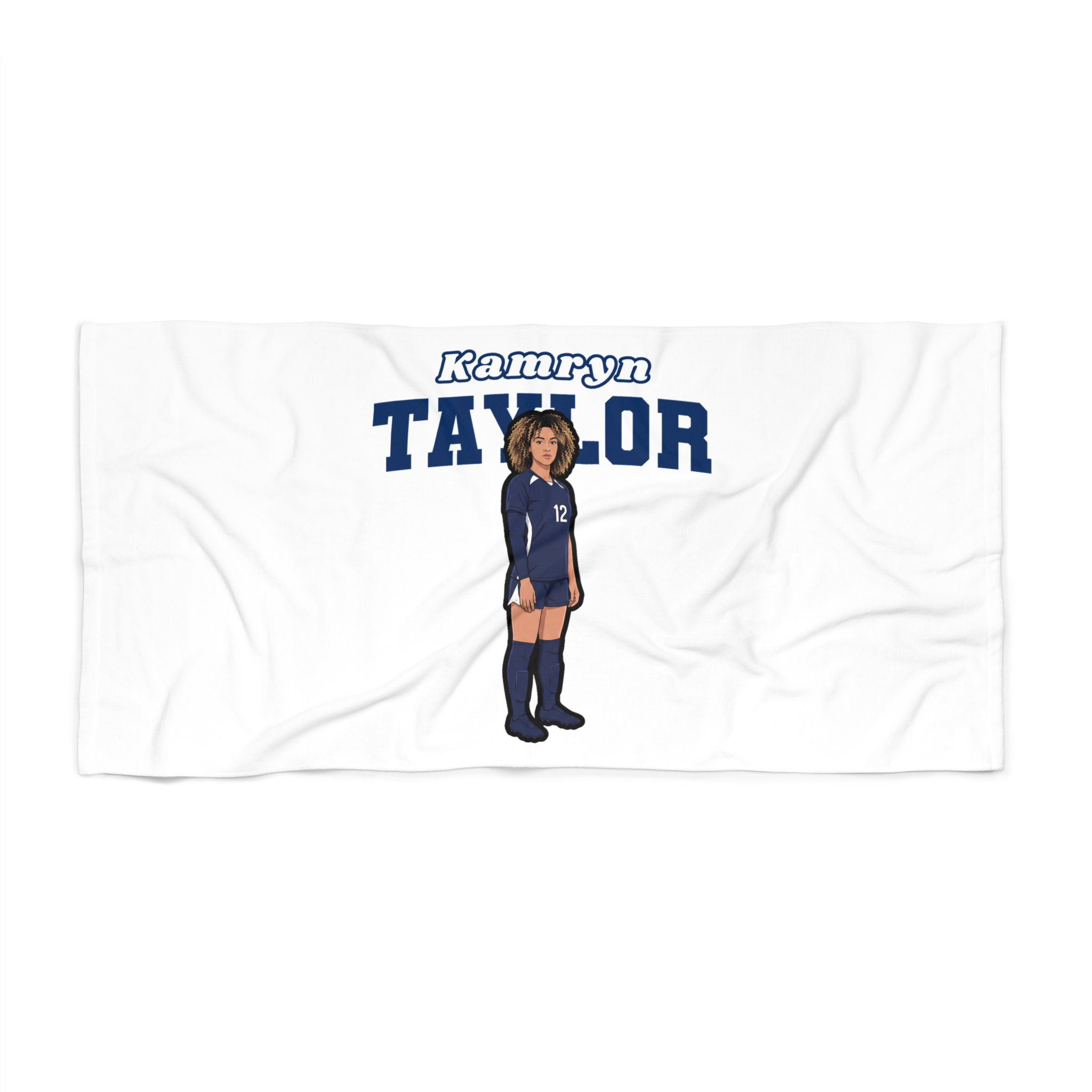 Beach Towel — character_name_arch in Classic