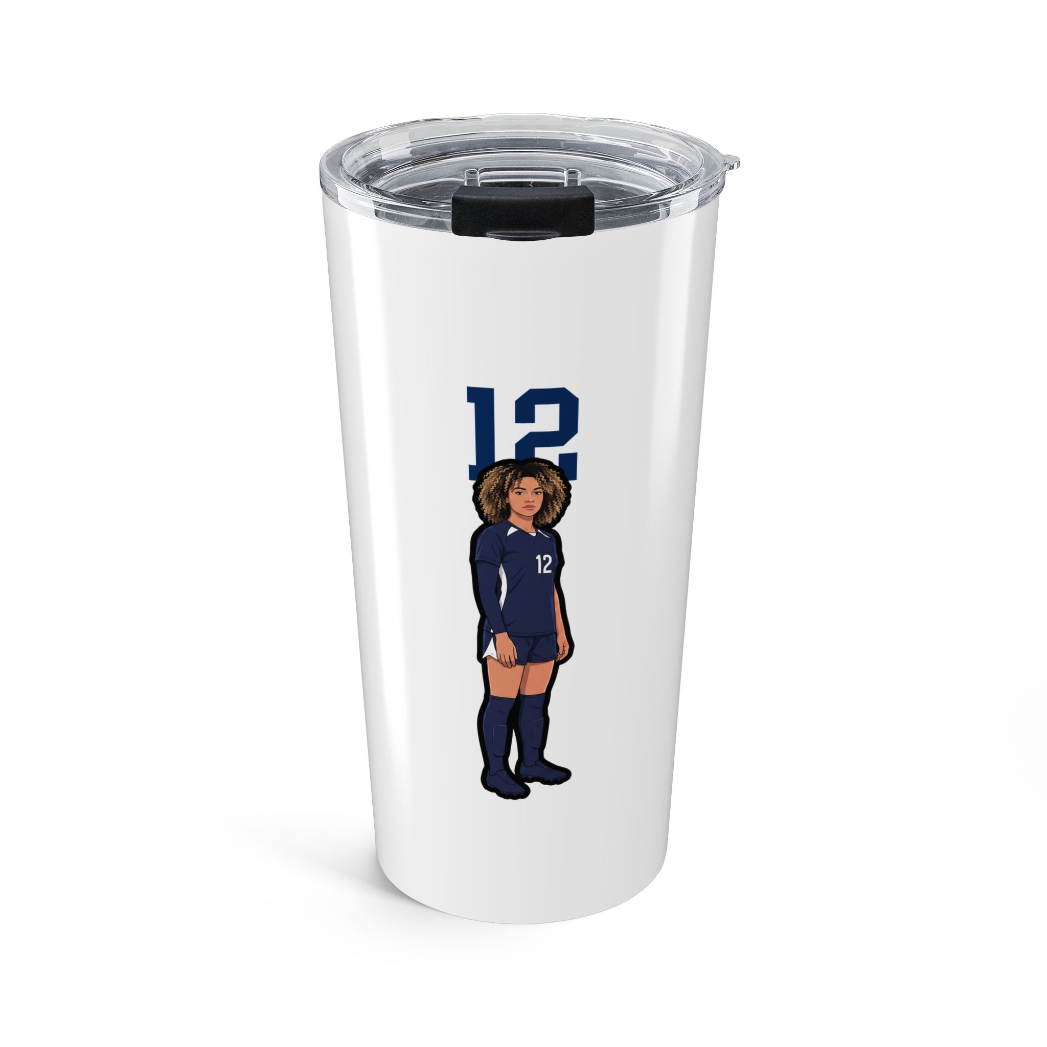 20oz Tumbler — character_number_top in Classic