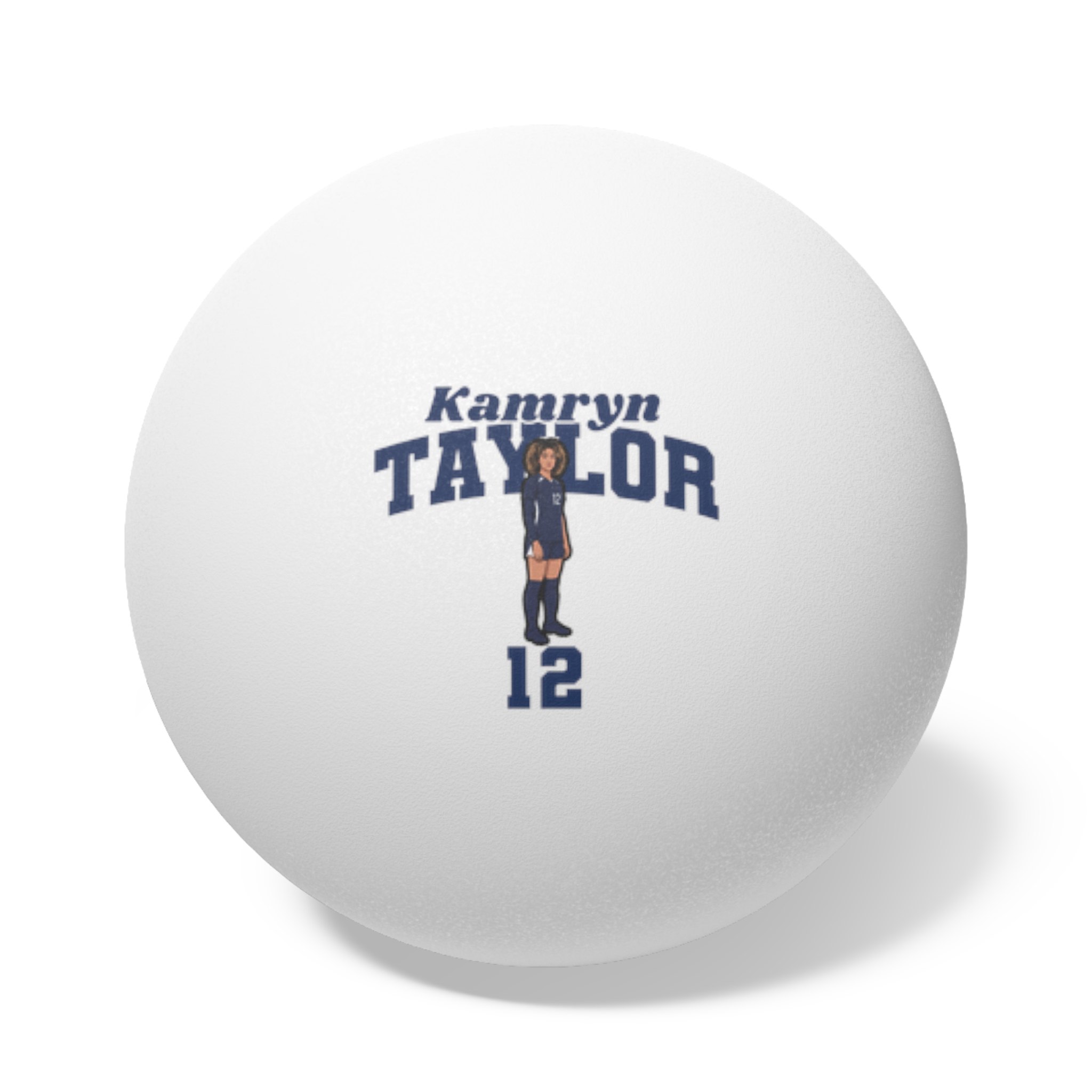 Ping Pong Balls, 6 pcs — character_signature_arch in White