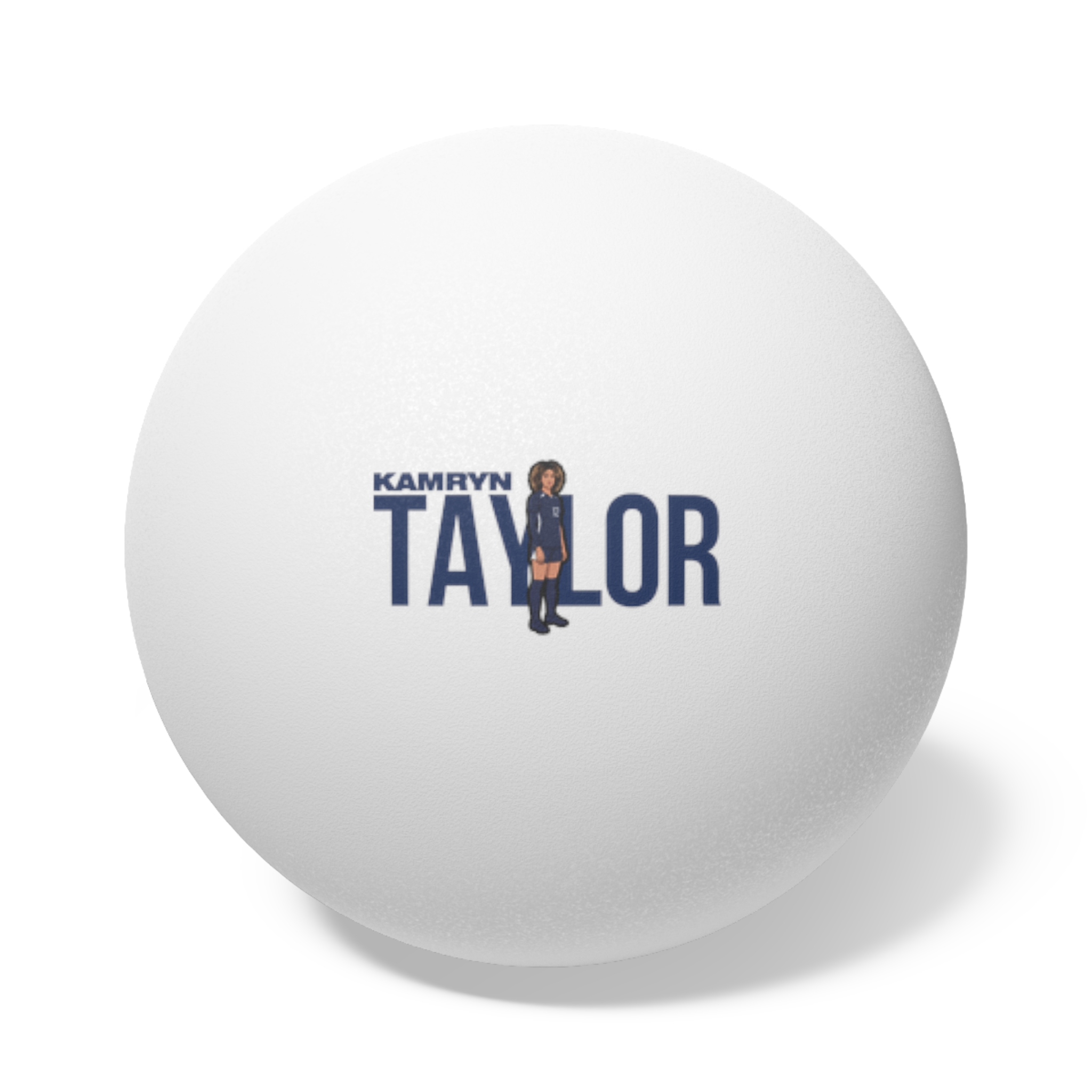 Ping Pong Balls, 6 pcs — character_player_name in White