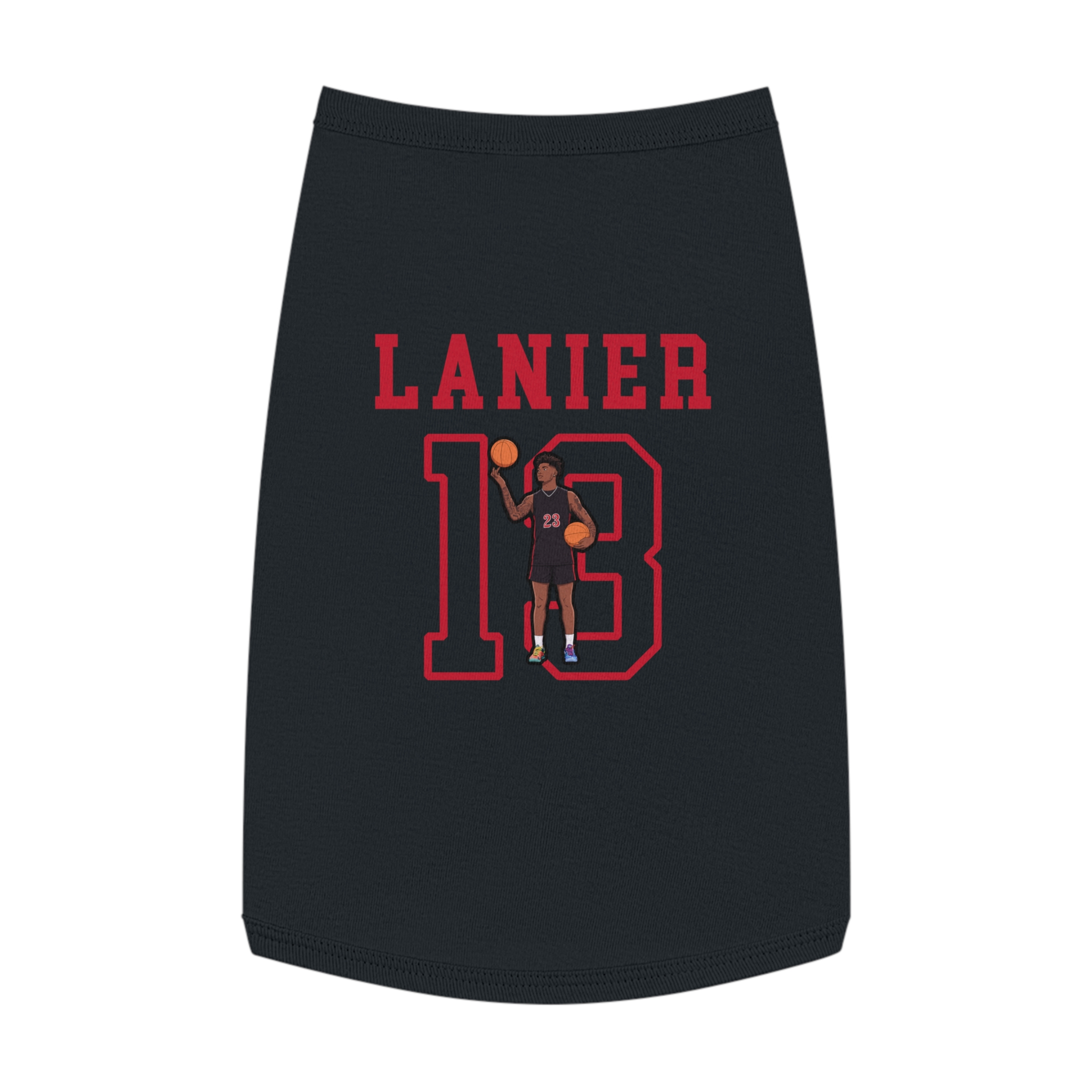 Pet Tank Top — character_shirsey in Black