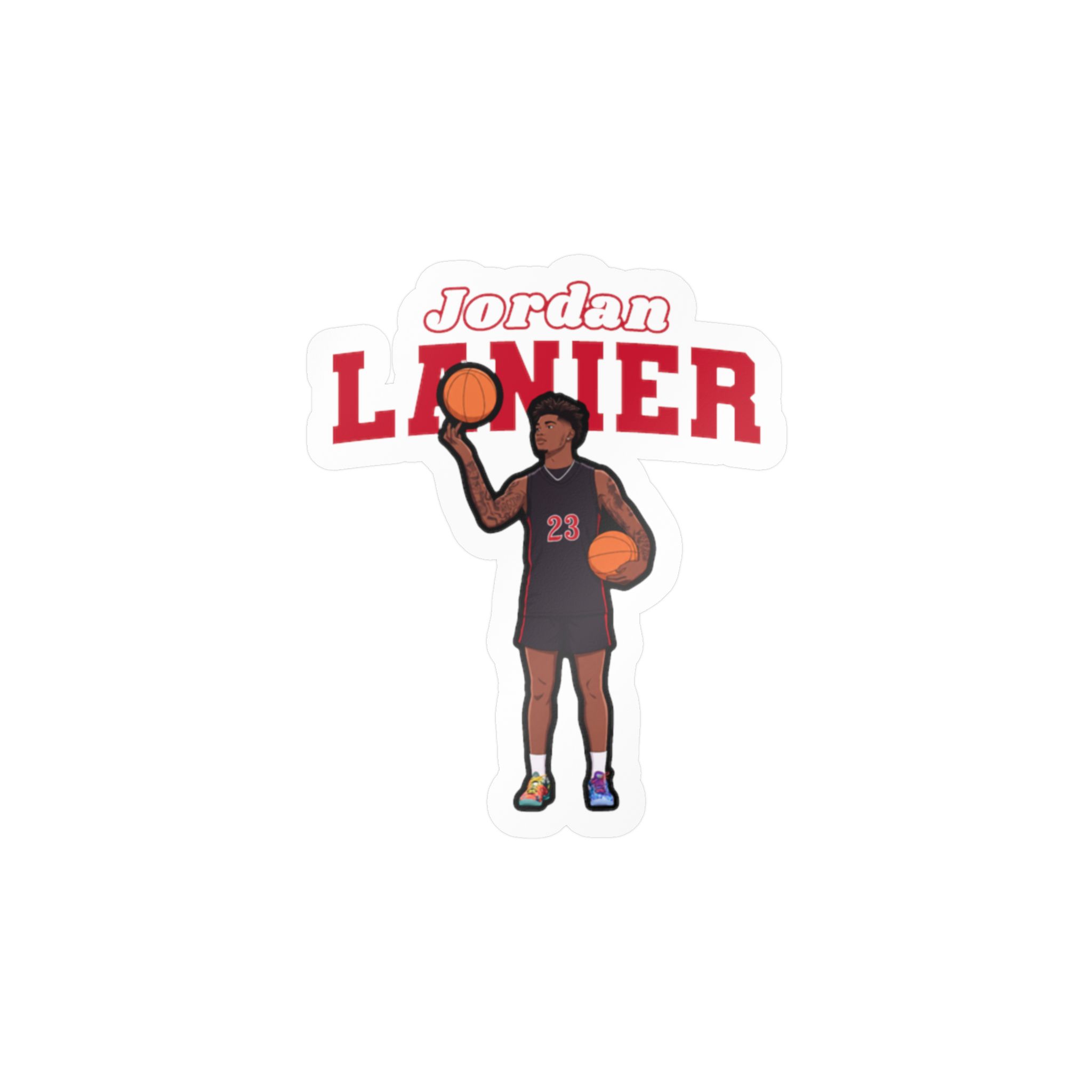 Vinyl Sticker — character_name_arch in Classic