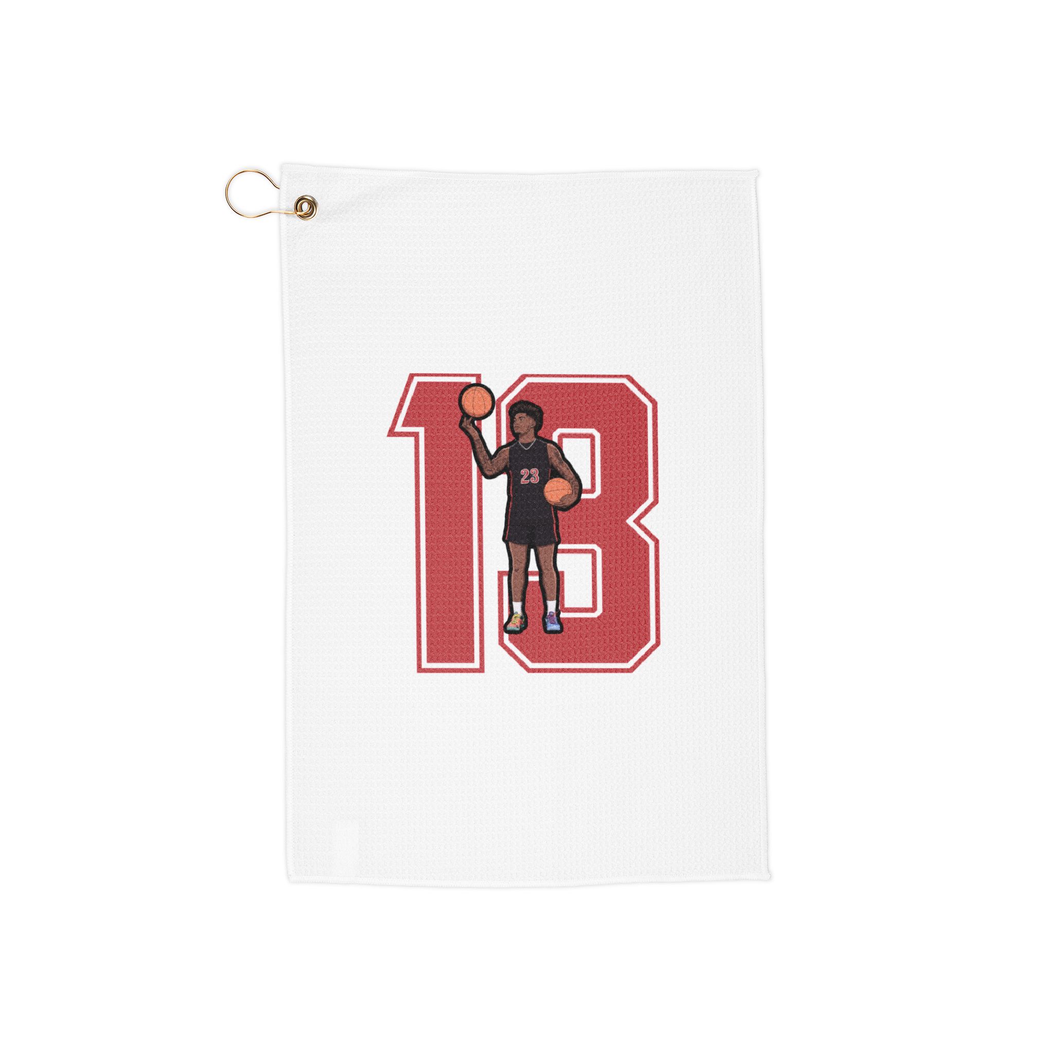 Golf Towel — character_number in Classic