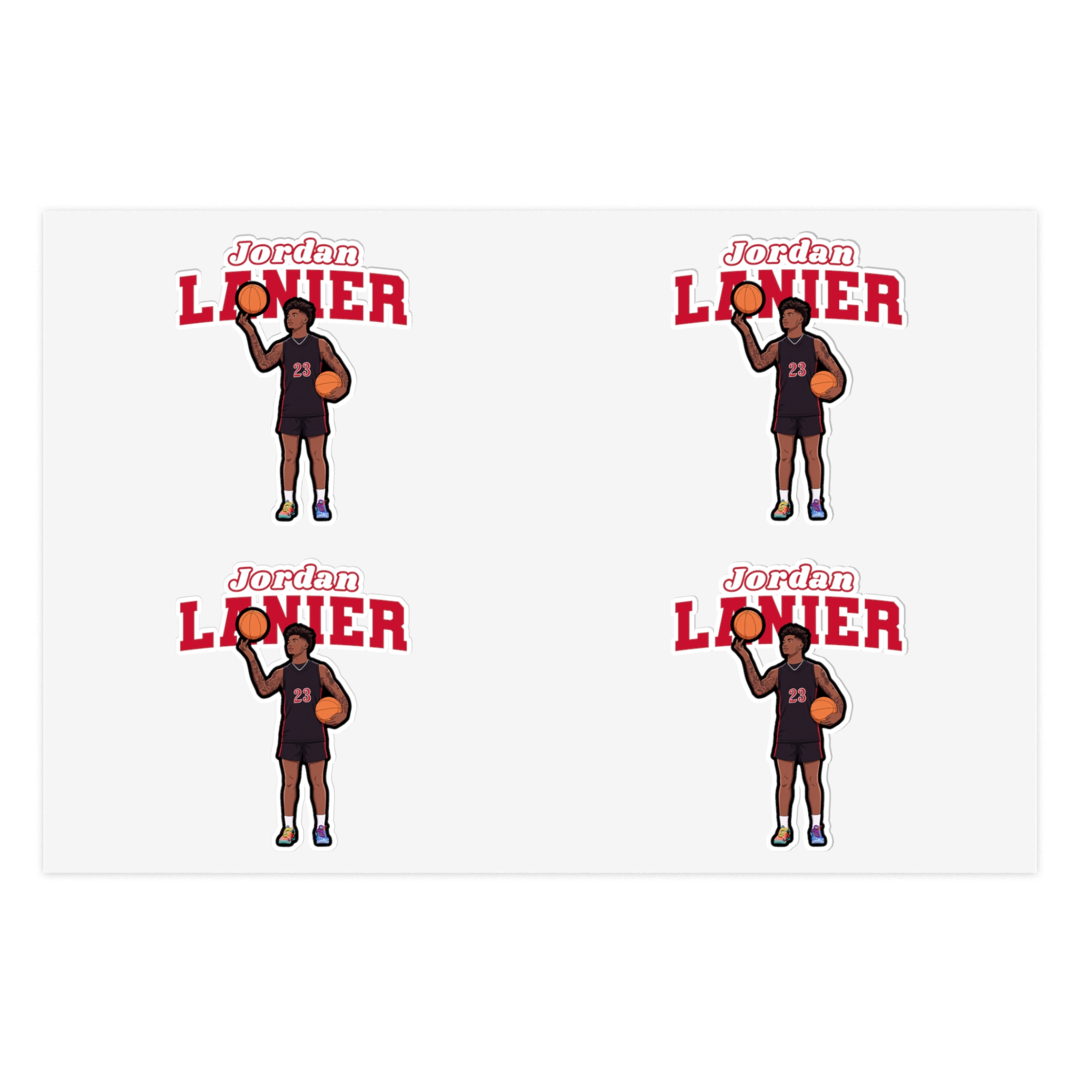Sticker Sheet — character_name_arch in Classic