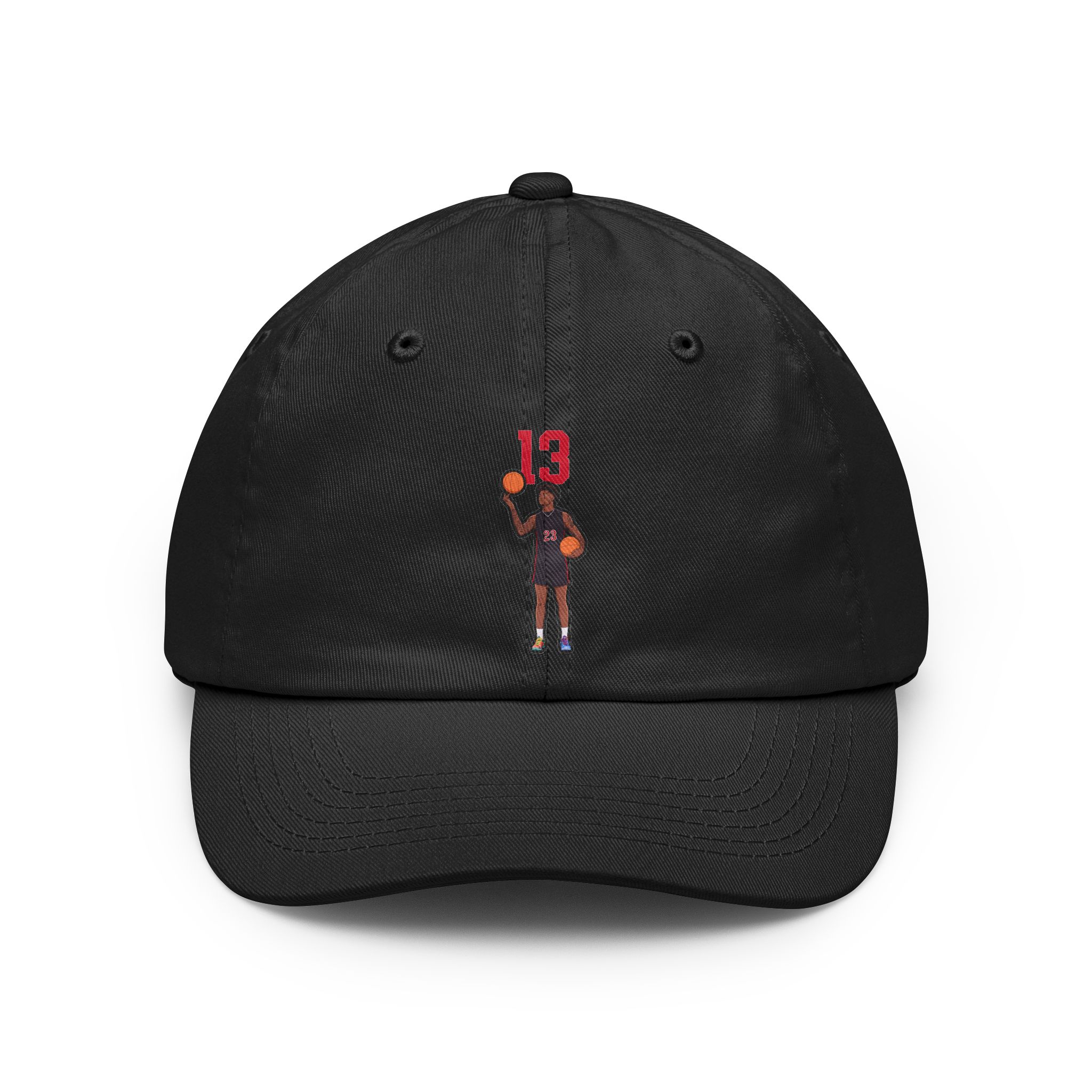 Classic Cap — character_number_top in Black