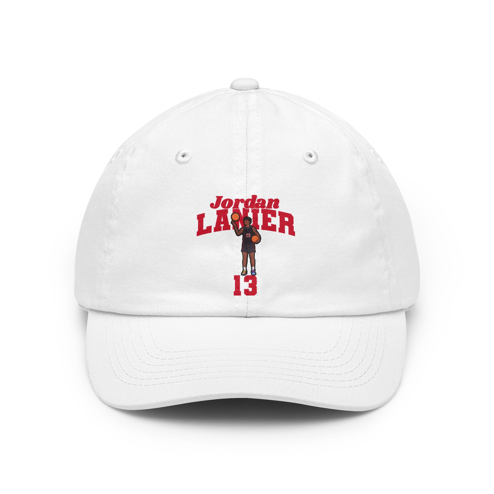 Classic Cap — character_signature_arch in White