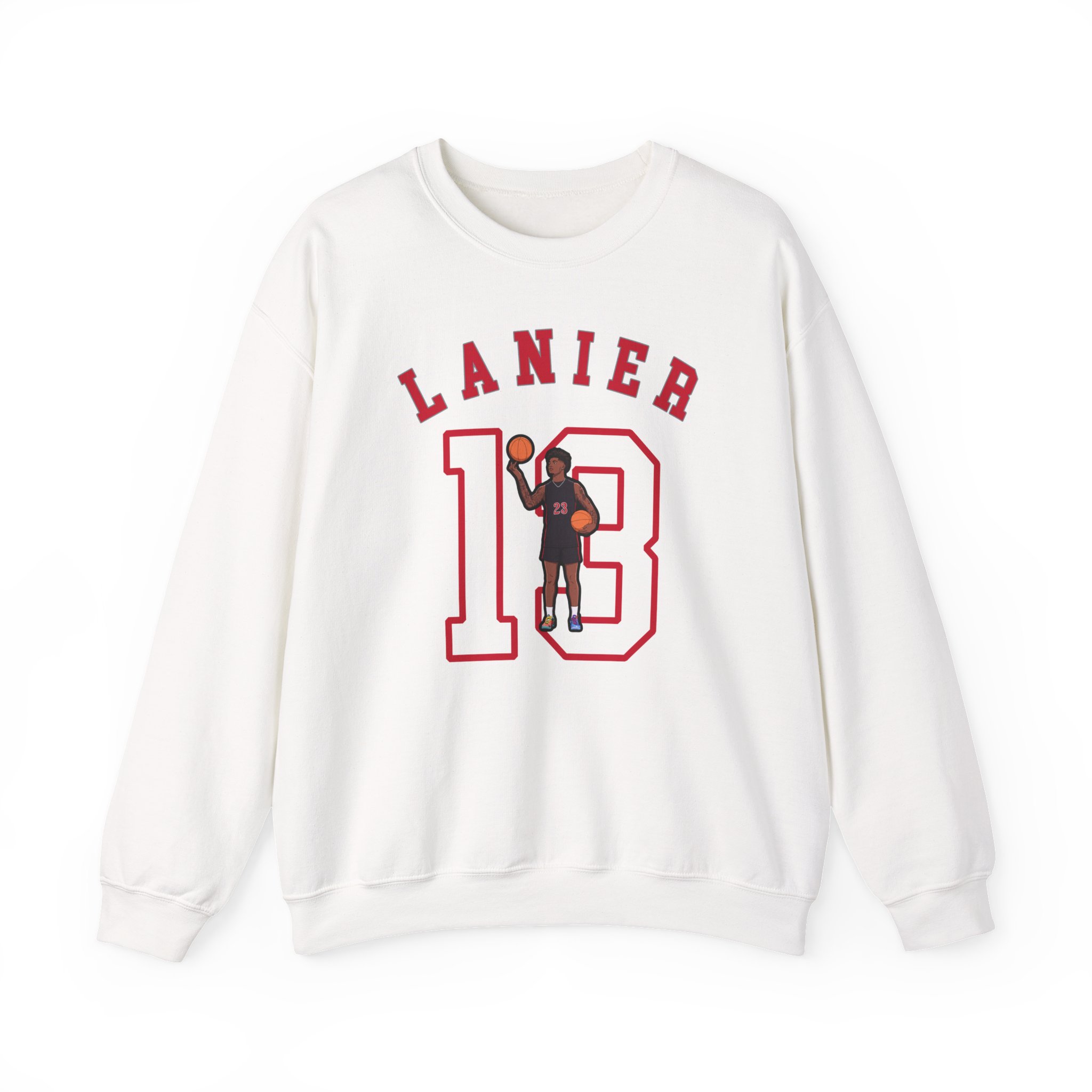 Crewneck Sweatshirt — character_shirsey_arch in White
