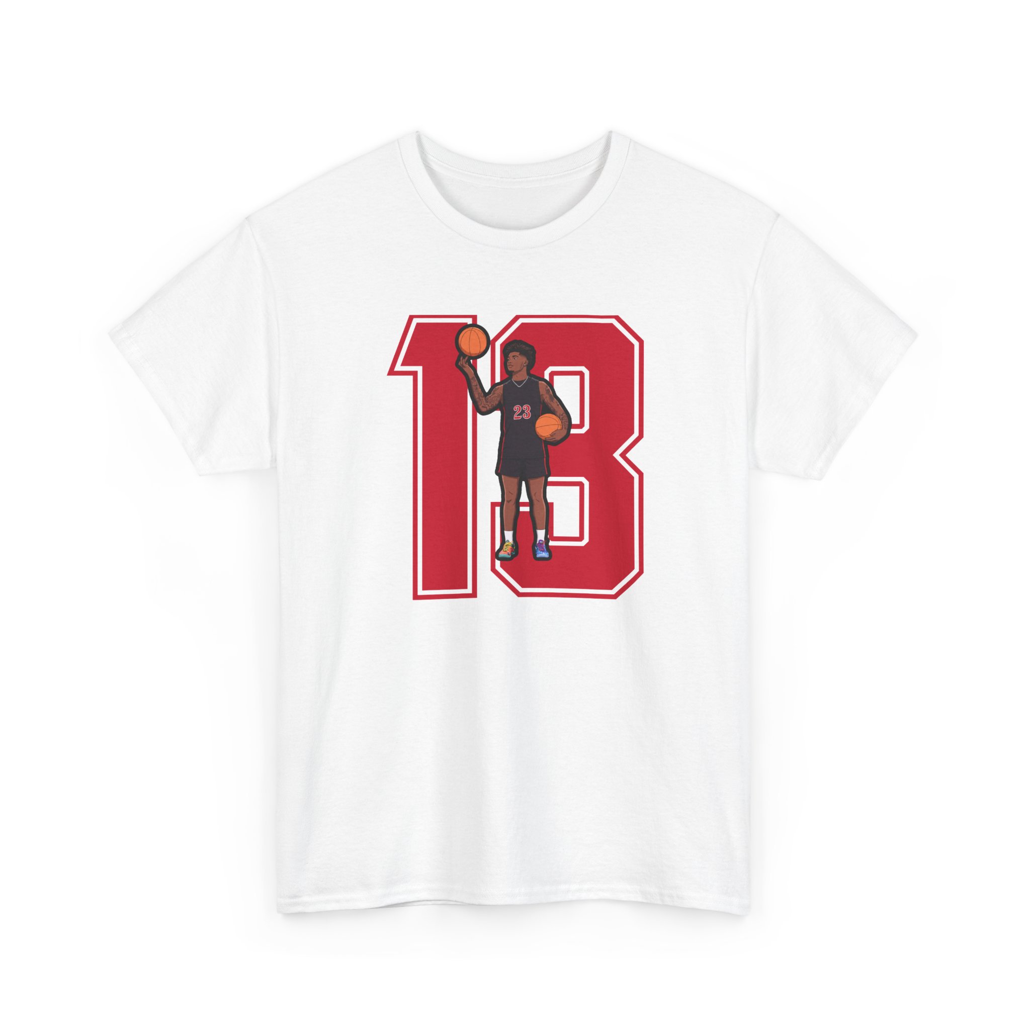 Tee — character_number in White