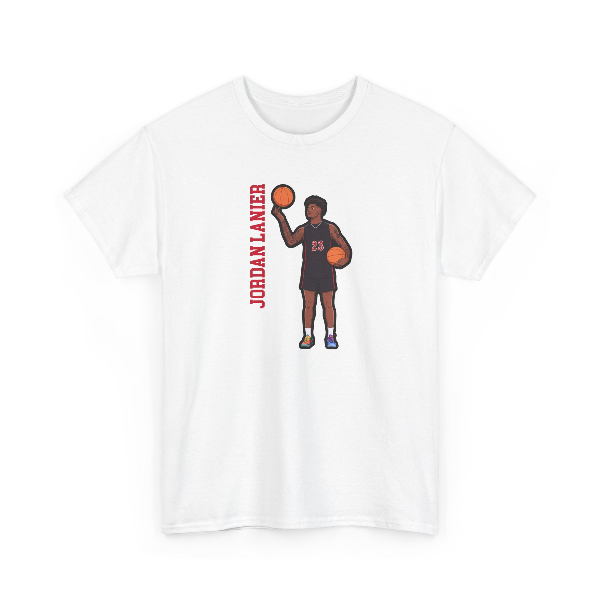 Tee — character_name_vertical in White