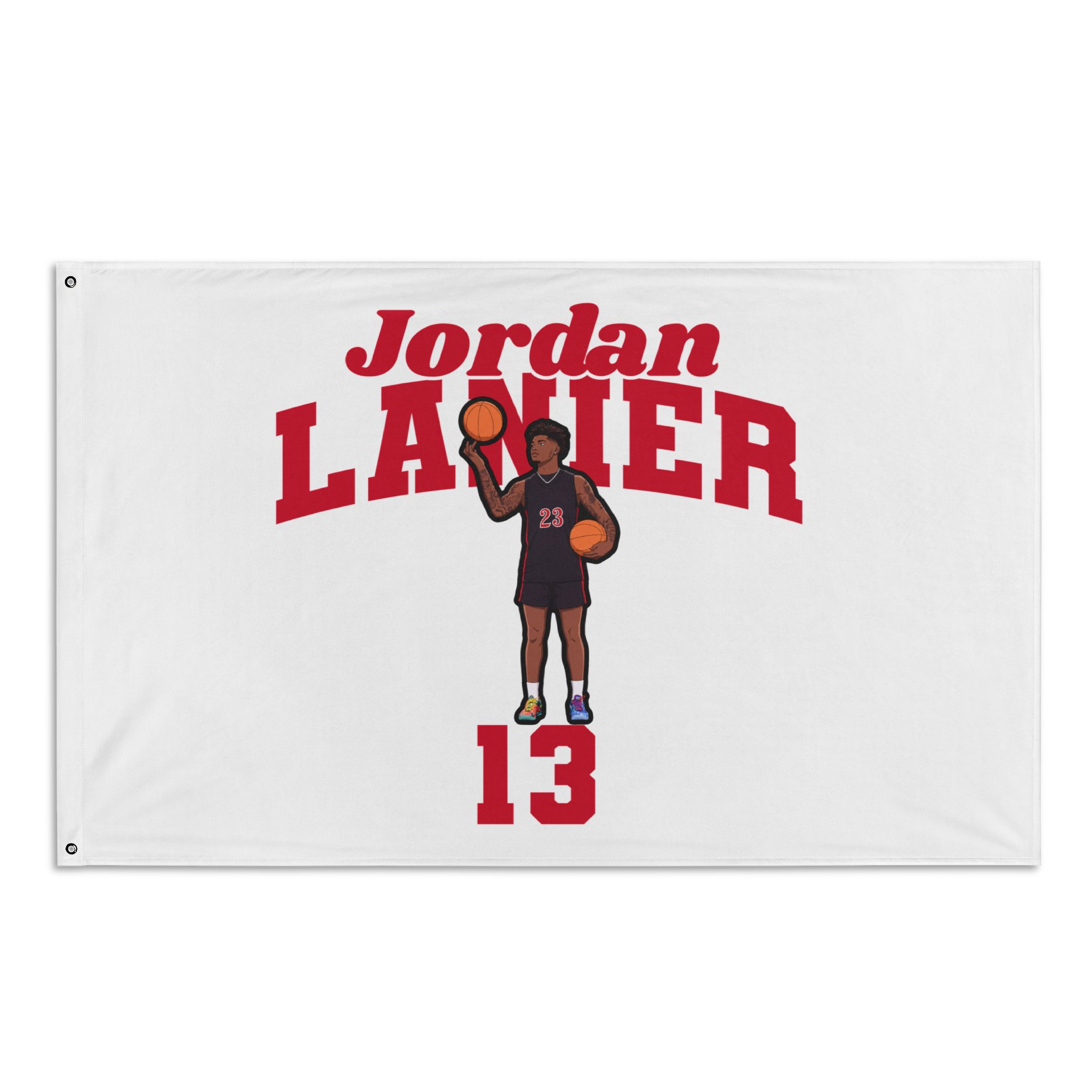Flag (35 × 56 in) — character_signature_arch in Classic