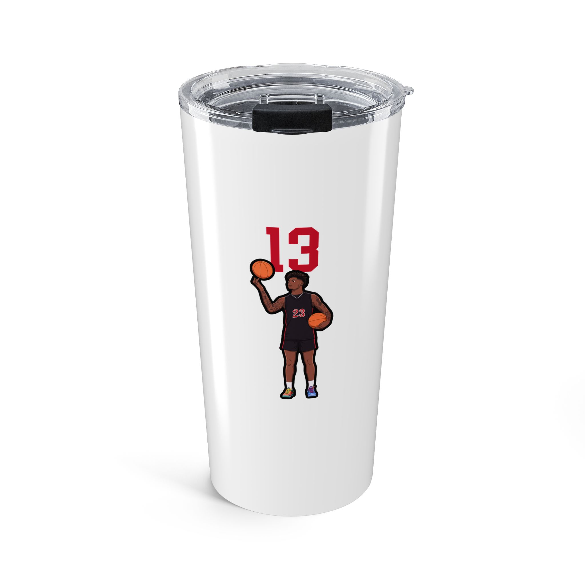 20oz Tumbler — character_number_top in Classic