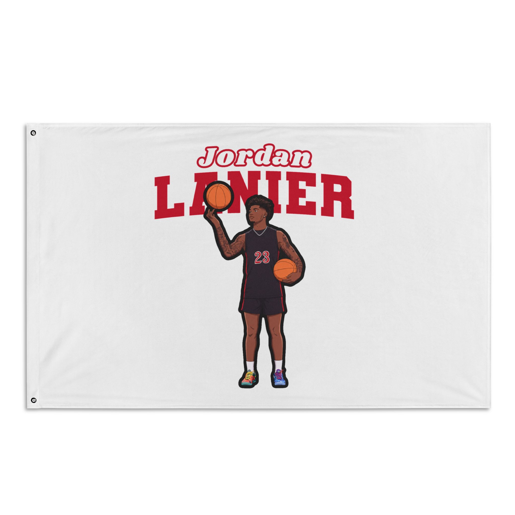 Flag (35 × 56 in) — character_name_arch in Classic