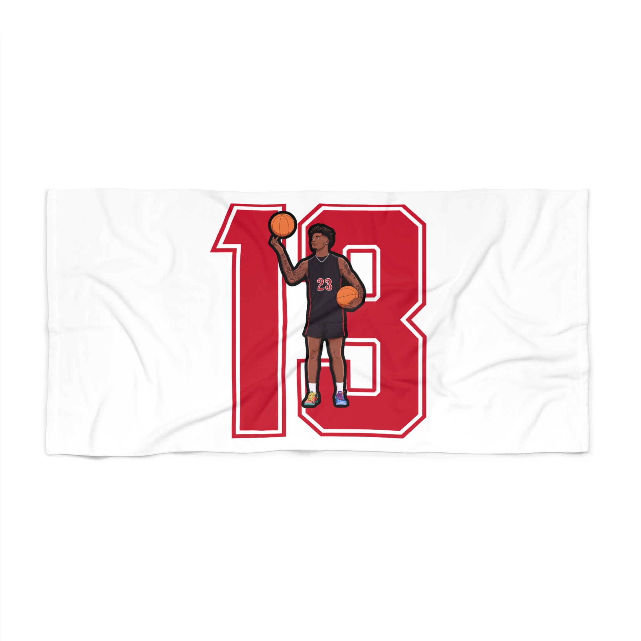Beach Towel — character_number in Classic