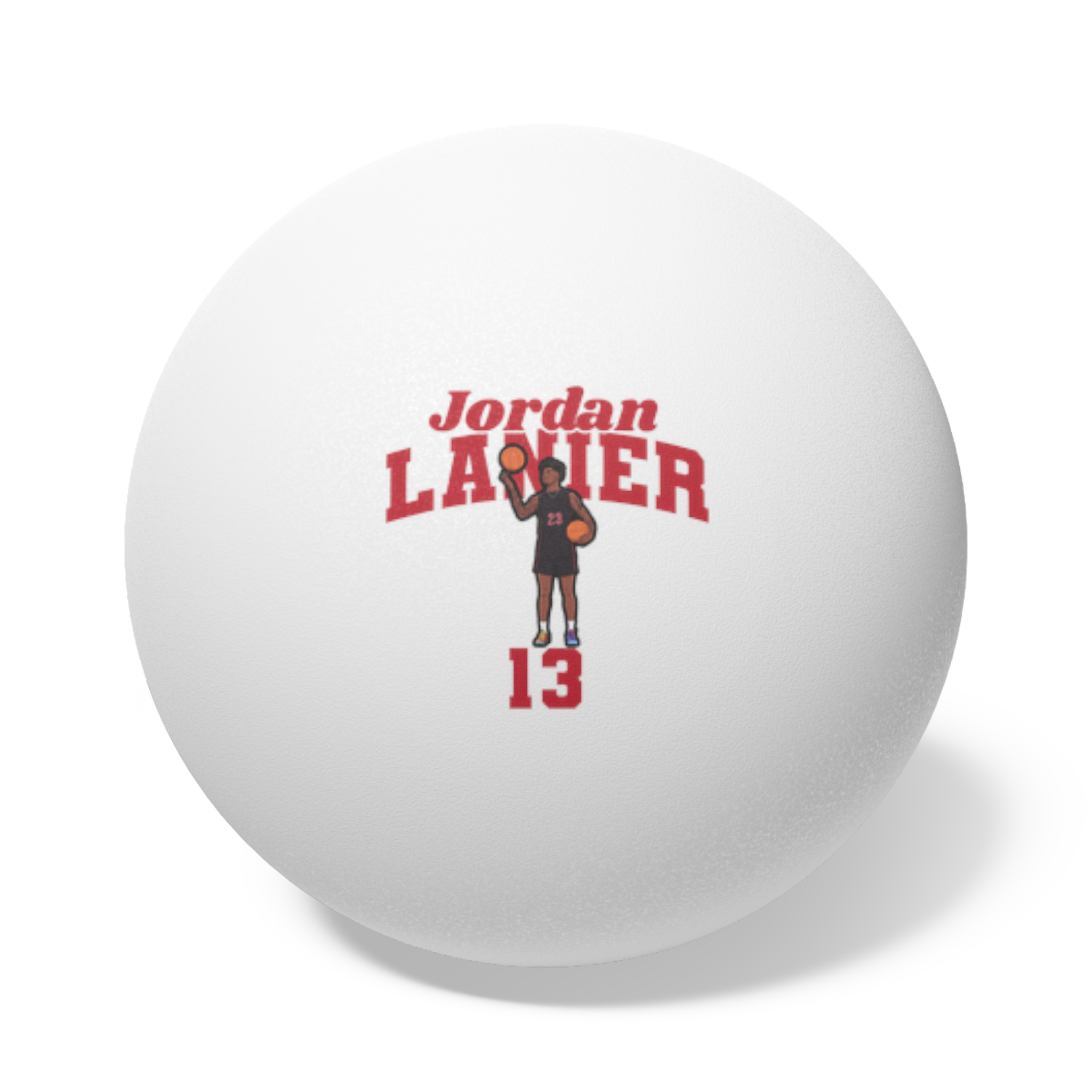 Ping Pong Balls, 6 pcs — character_signature_arch in White