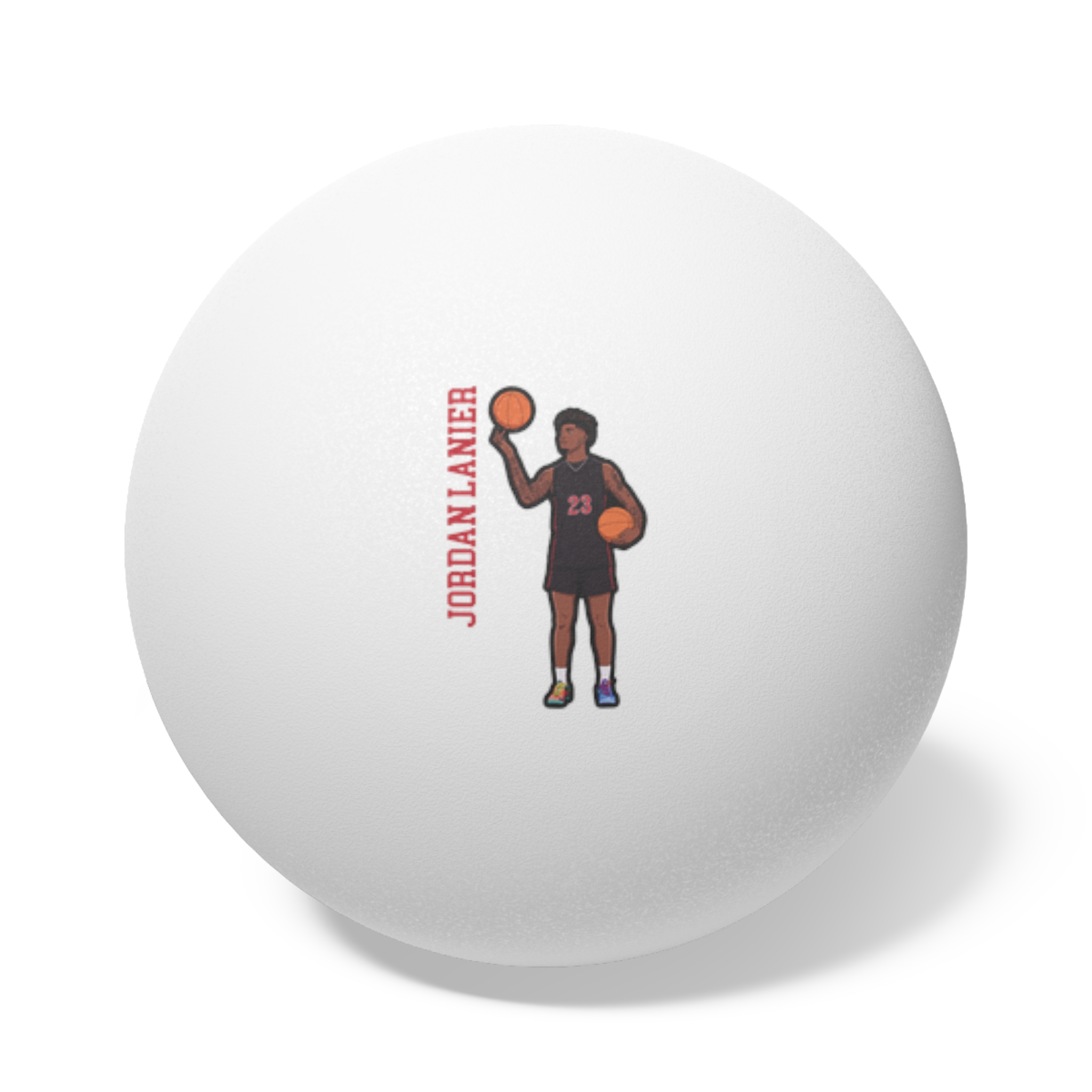 Ping Pong Balls, 6 pcs — character_name_vertical in White