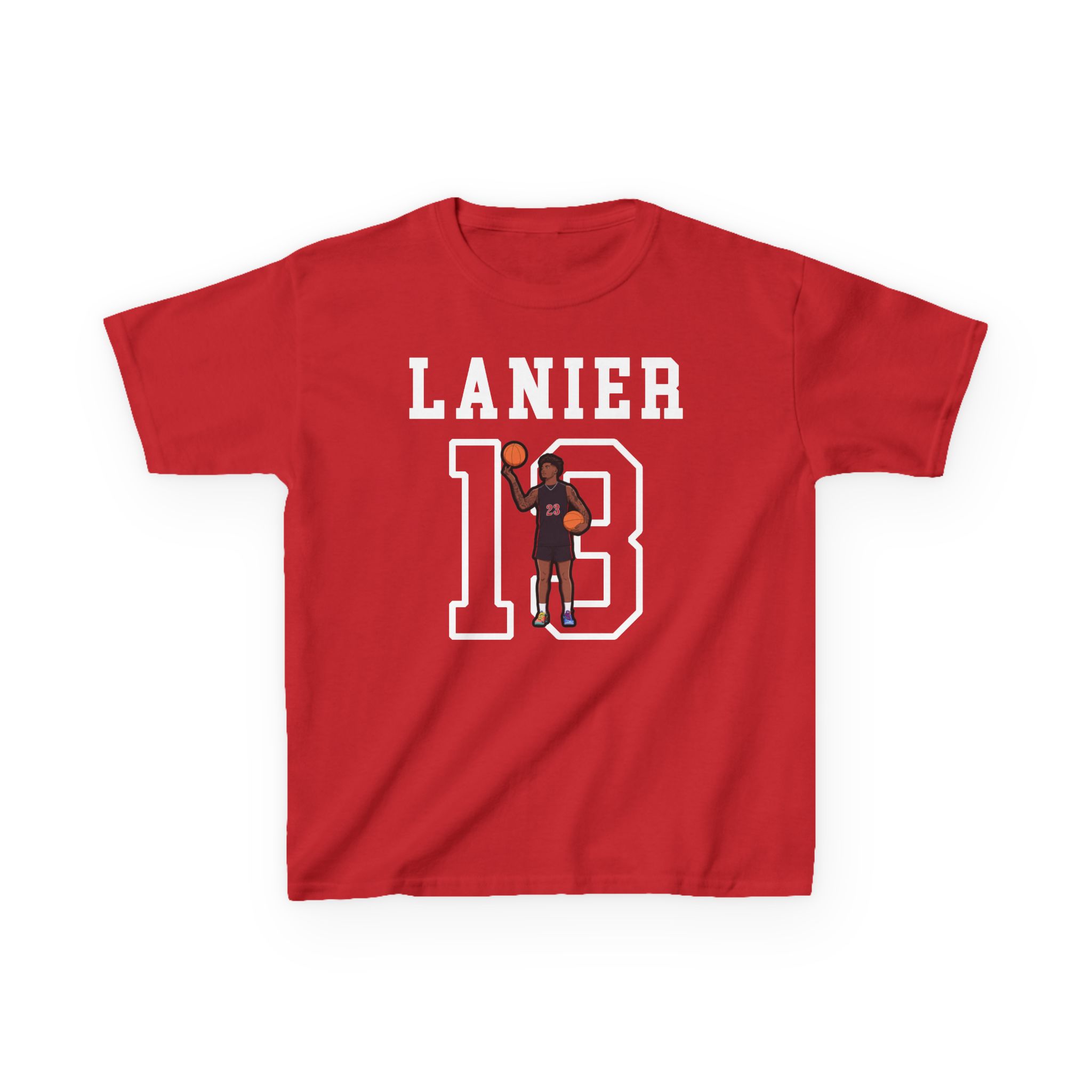 Youth Tee — character_shirsey in Red