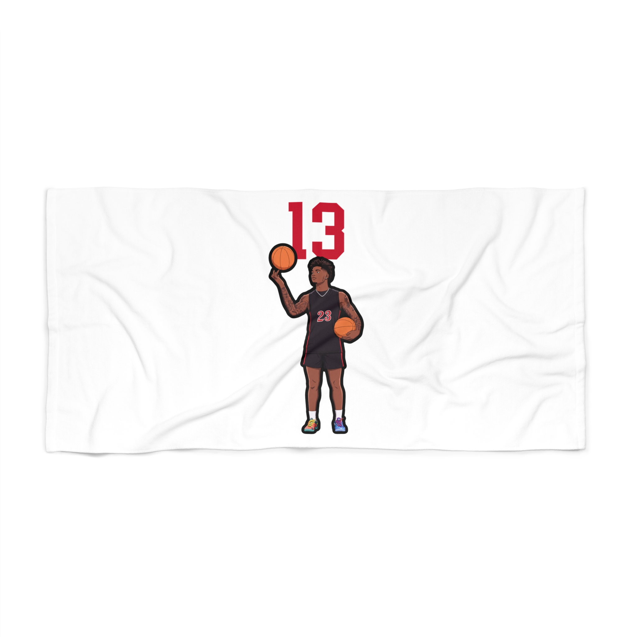 Beach Towel — character_number_top in Classic