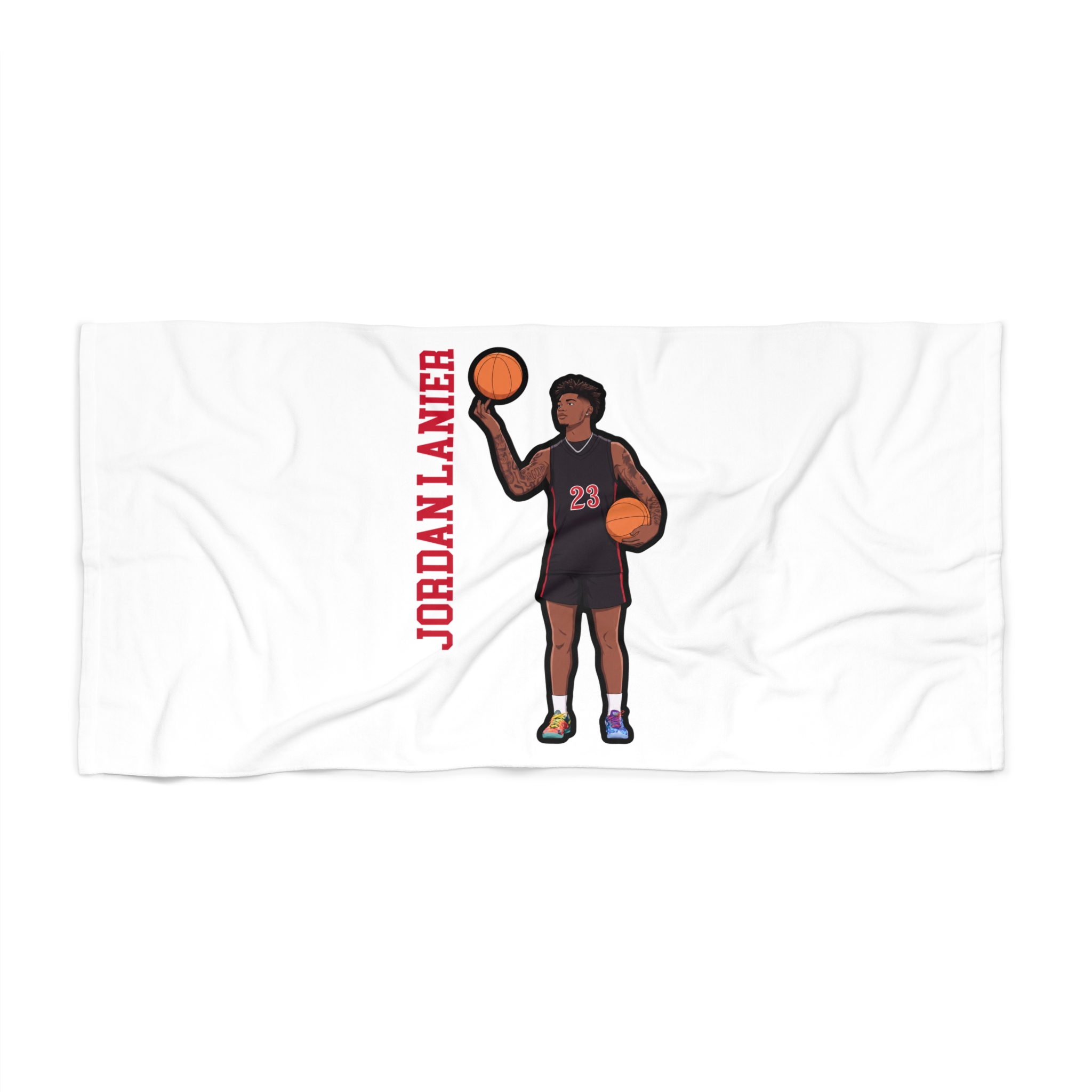 Beach Towel — character_name_vertical in Classic