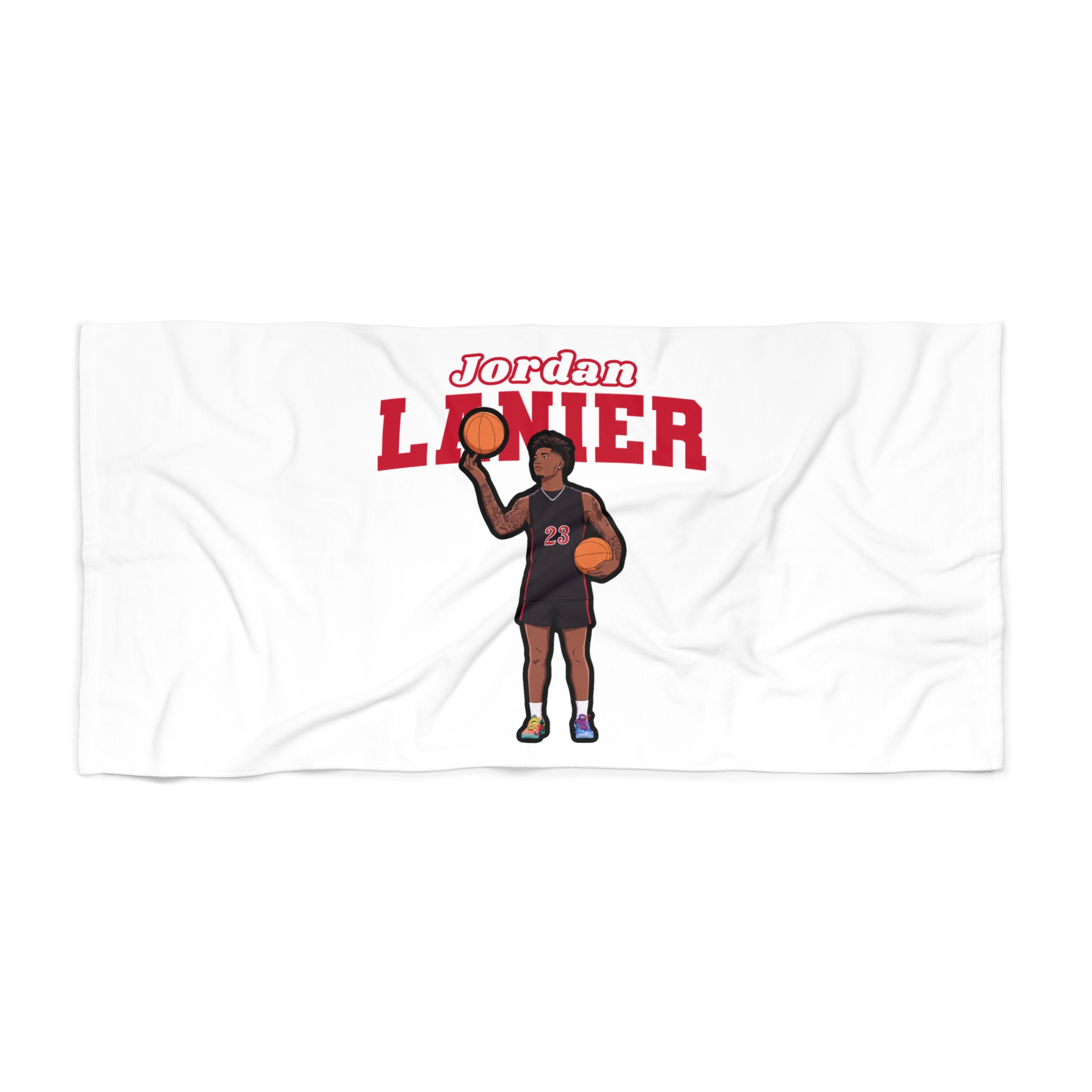 Beach Towel — character_name_arch in Classic