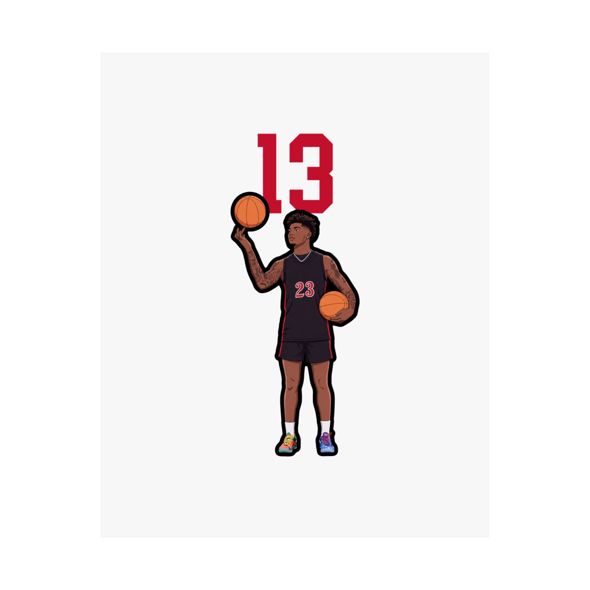 Poster — character_number_top in Classic