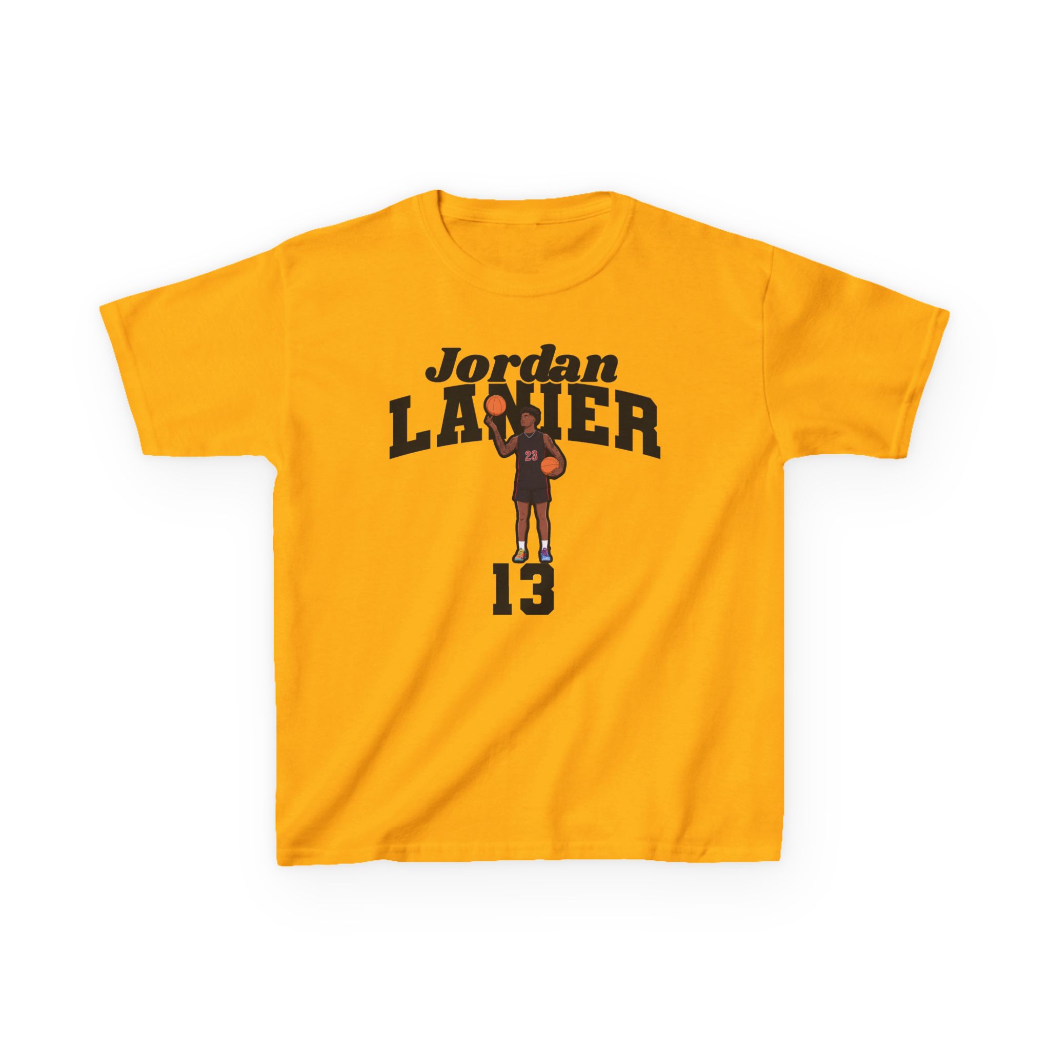 Youth Tee — character_signature_arch in Gold