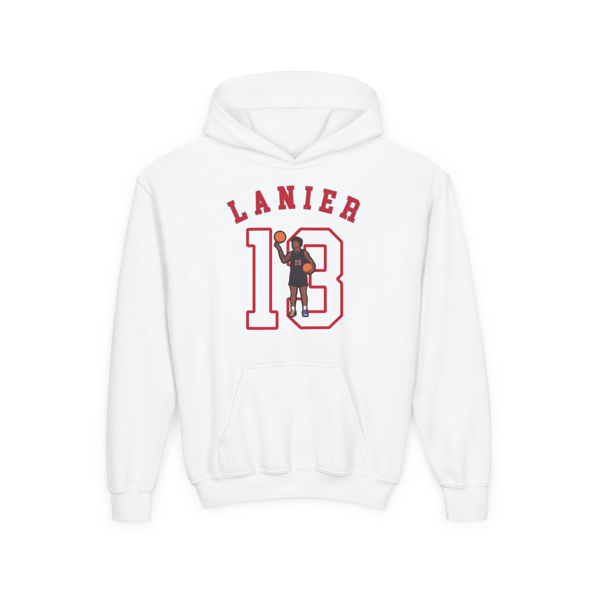 Youth Hoodie — character_shirsey_arch in White