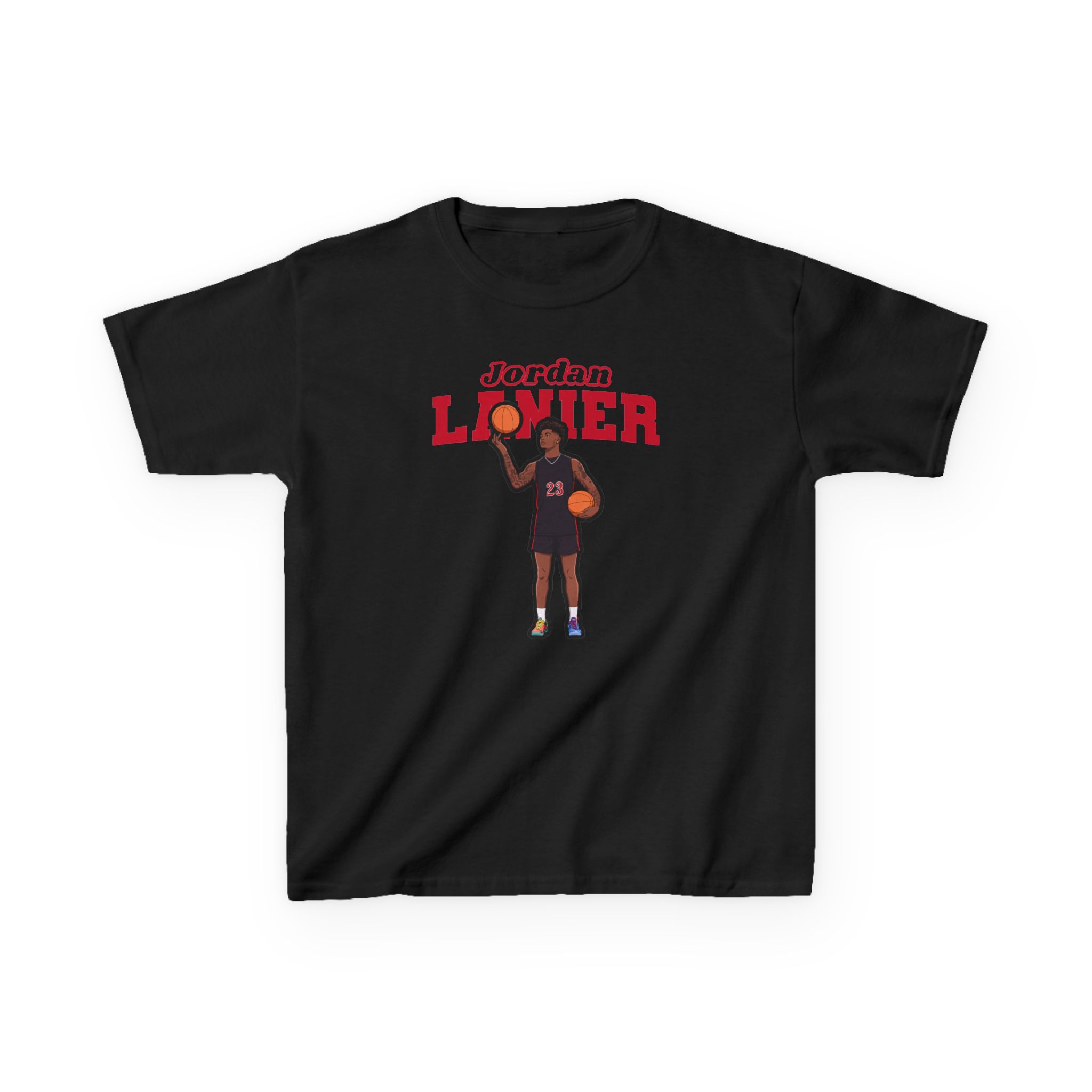 Youth Tee — character_name_arch in Black