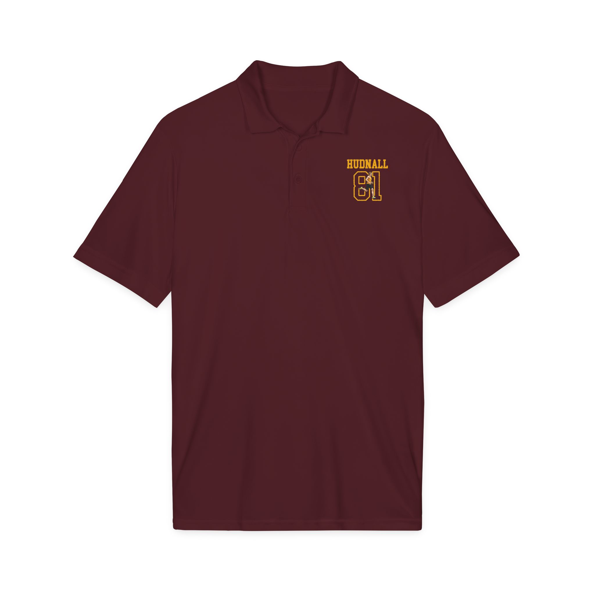 Polo — character_shirsey in Maroon