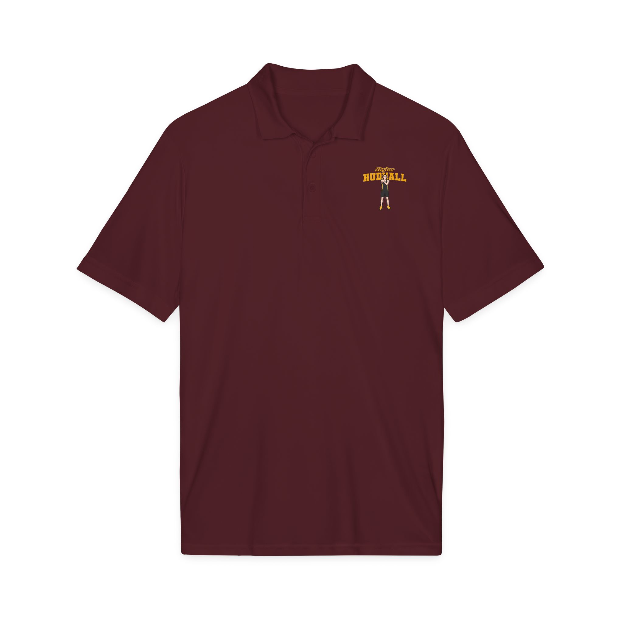 Polo — character_name_arch in Maroon