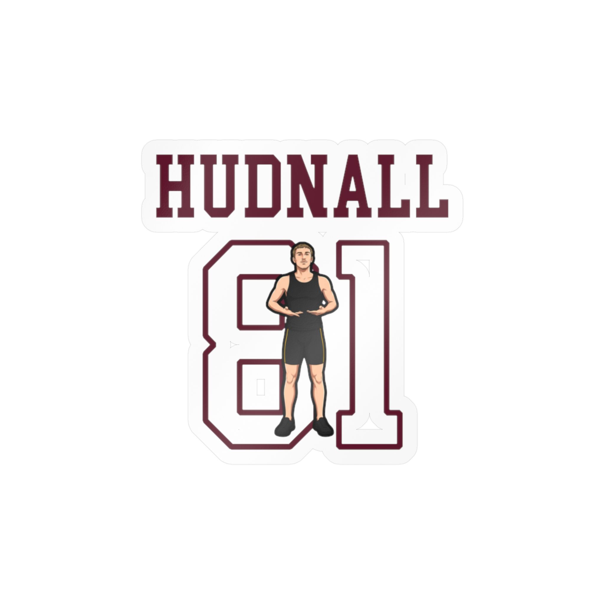 Vinyl Sticker — character_shirsey in Classic