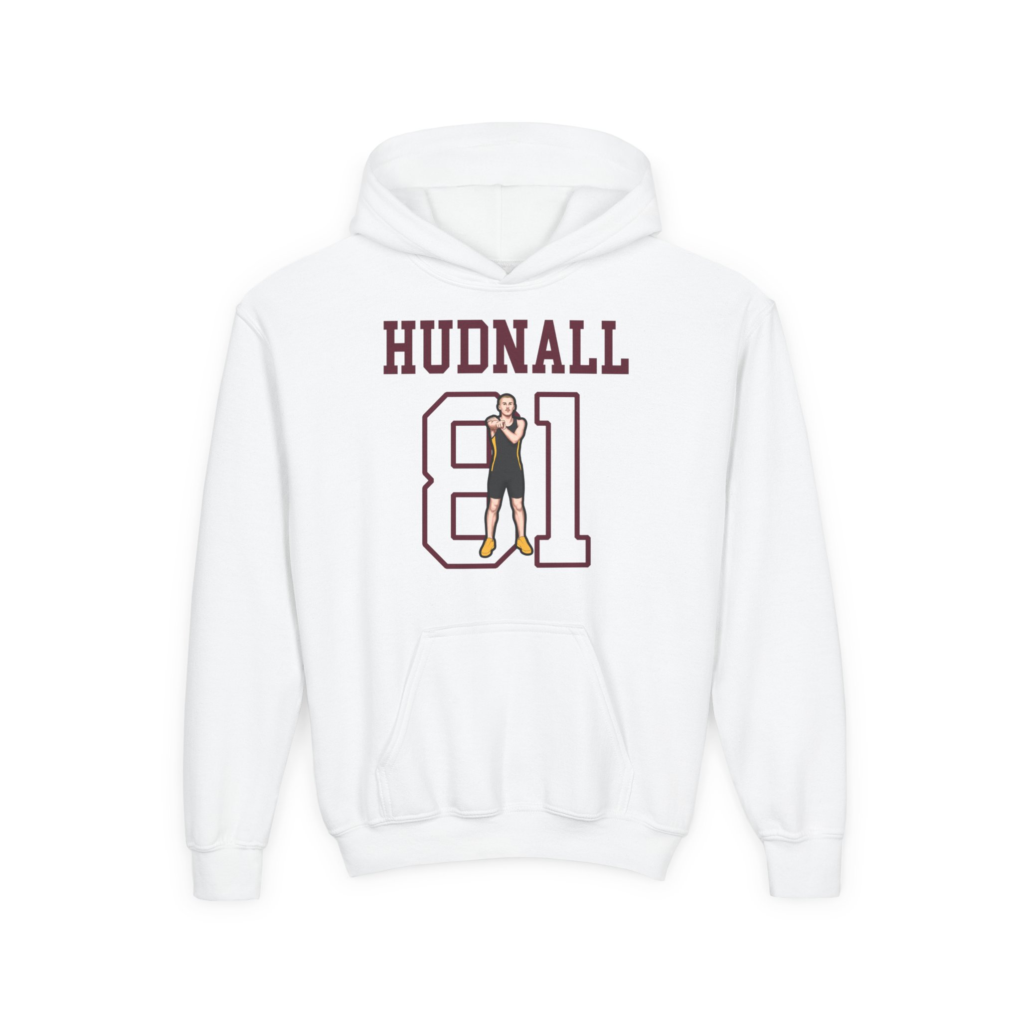 Youth Hoodie — character_shirsey in White