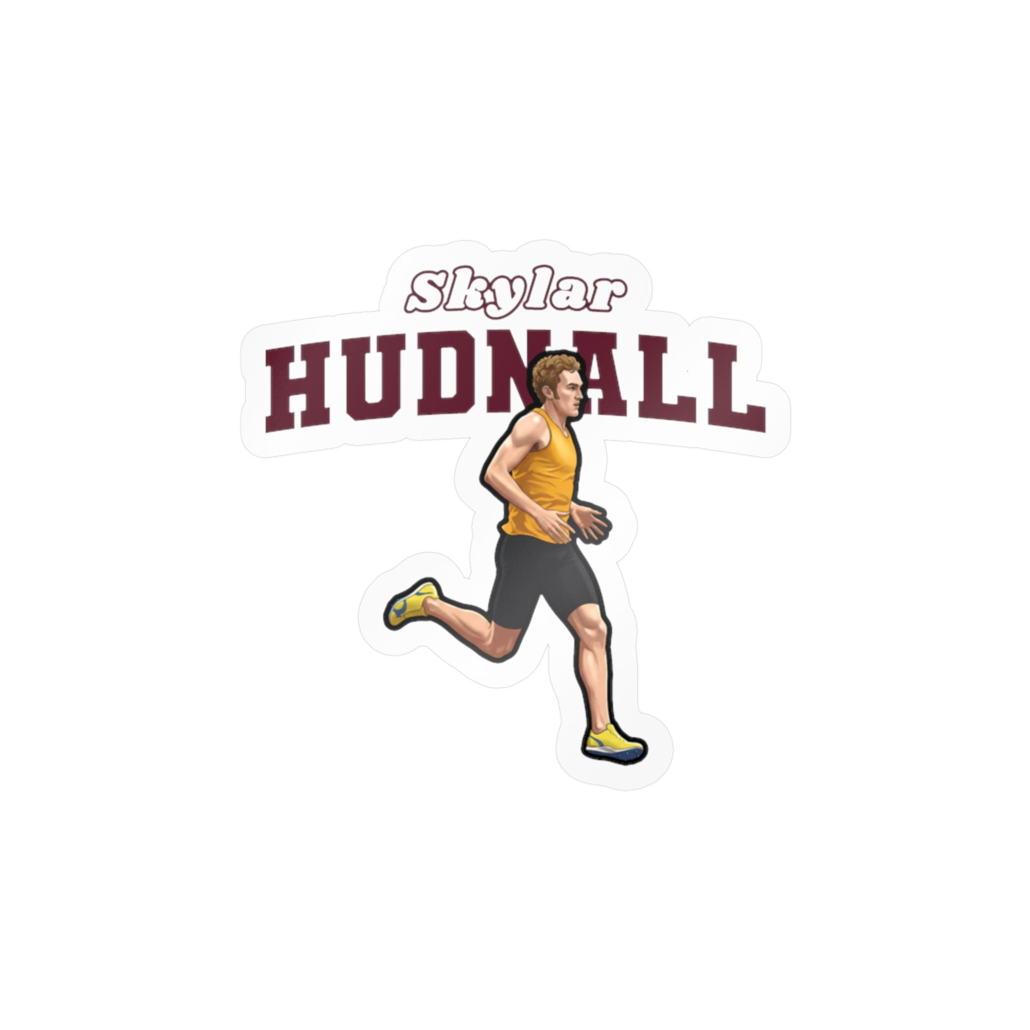 Vinyl Sticker — character_name_arch in Classic